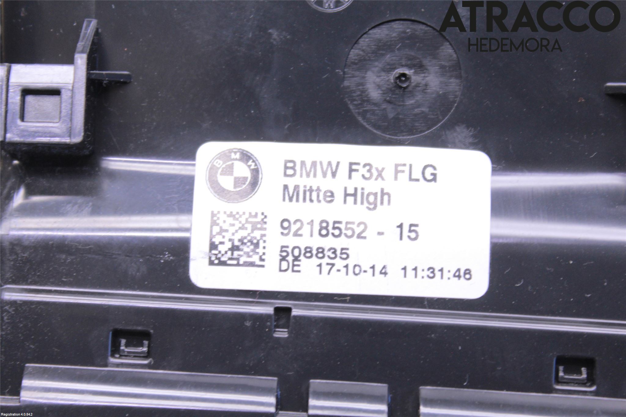 BMW 3 F30/F31/F80 12-19 Dashbord Kanal - Dyse
