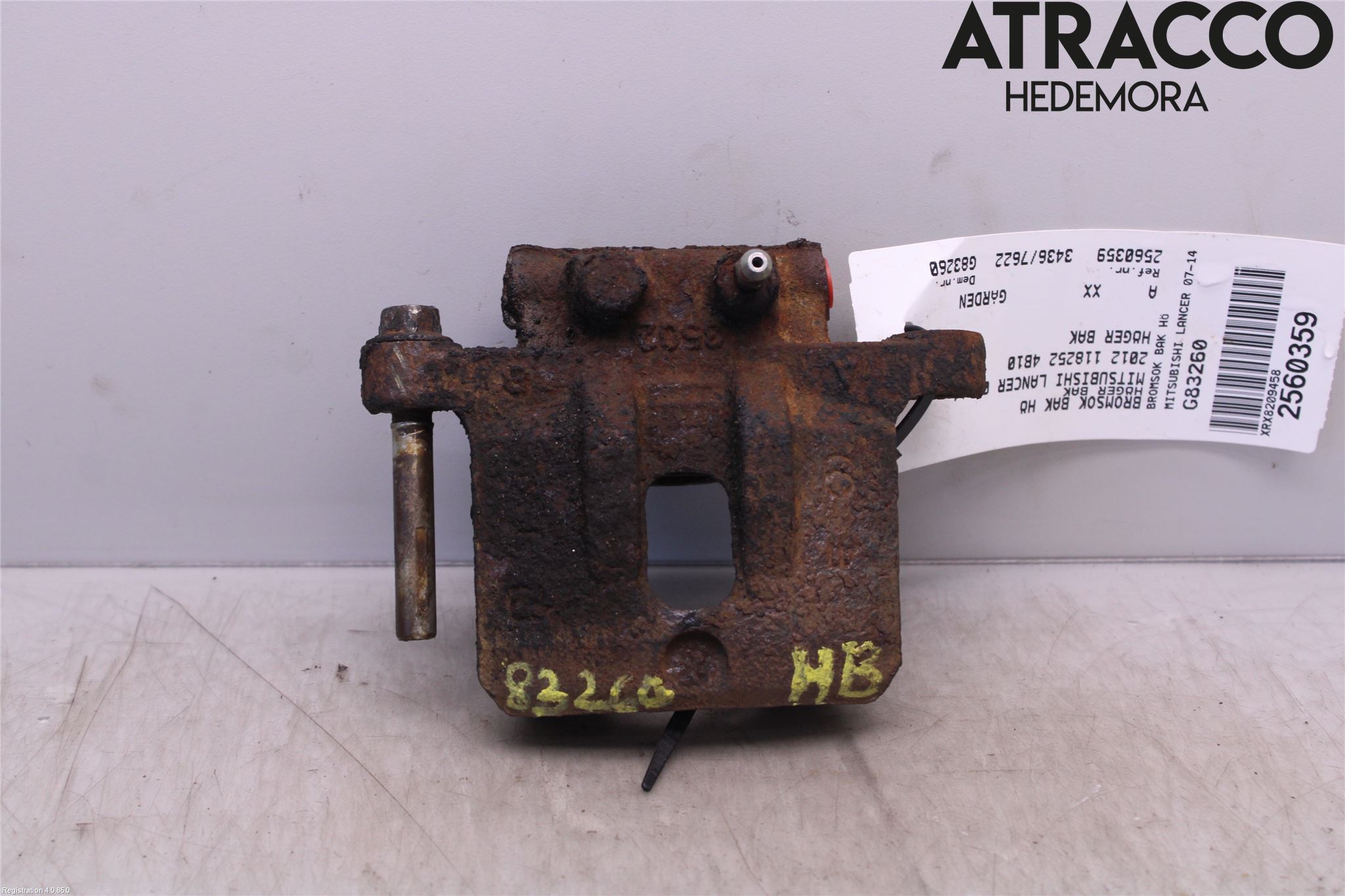 Mitsubishi LANCER 07-14 Bremsecaliper Bak Høyre