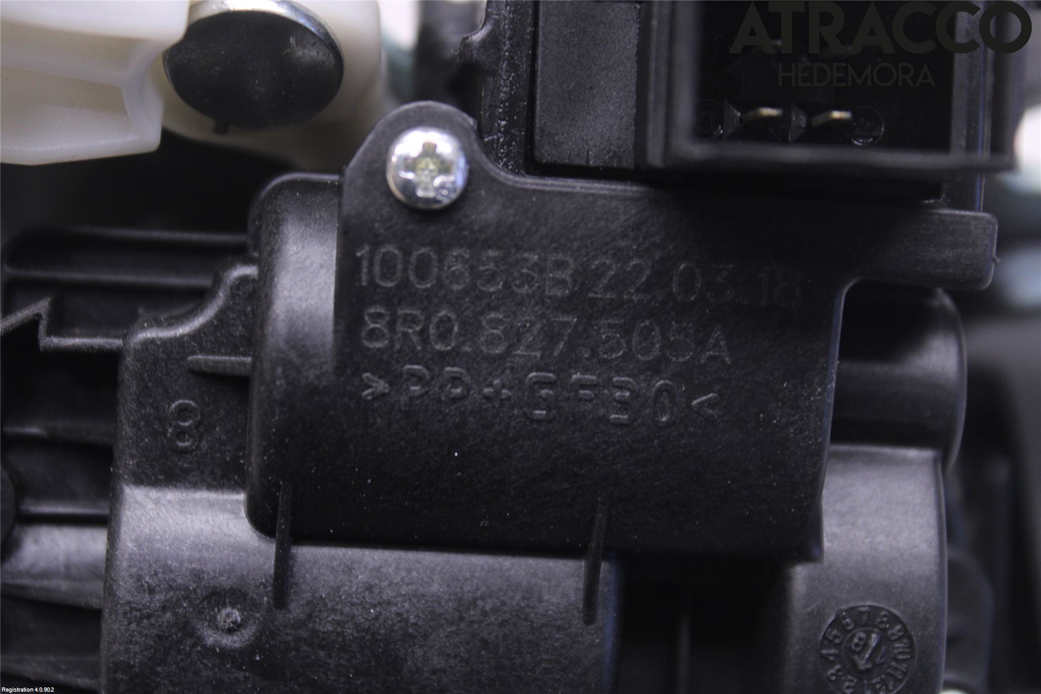 Audi A3/S3 8V 13-20 Bakluke-Lokk Låsekasse