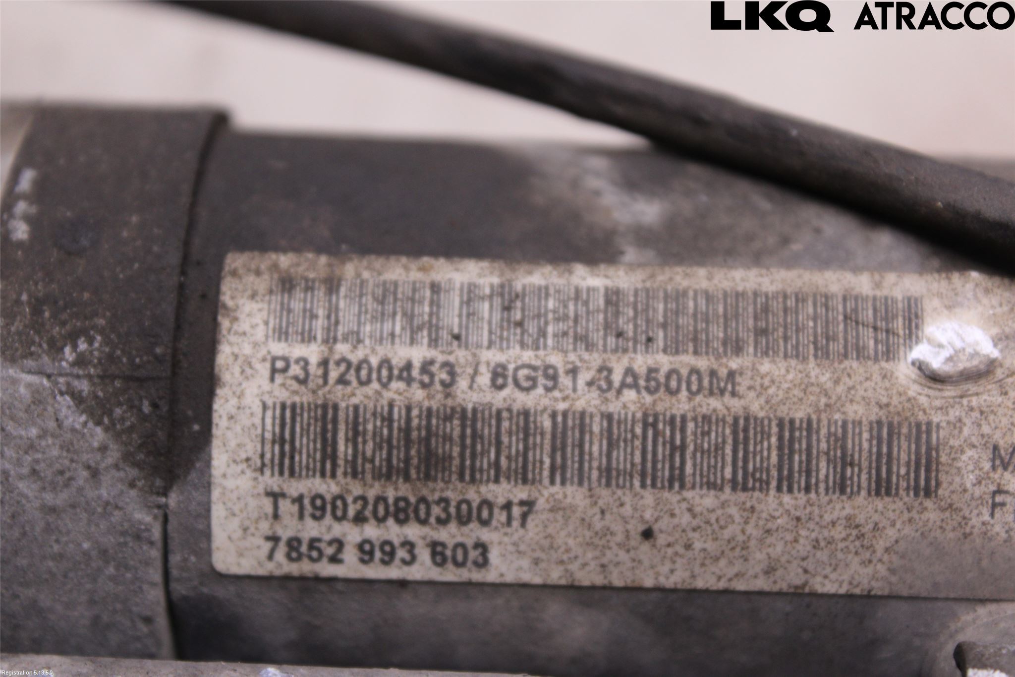 Volvo V70 08-13 Servo Snekke - Tannstang