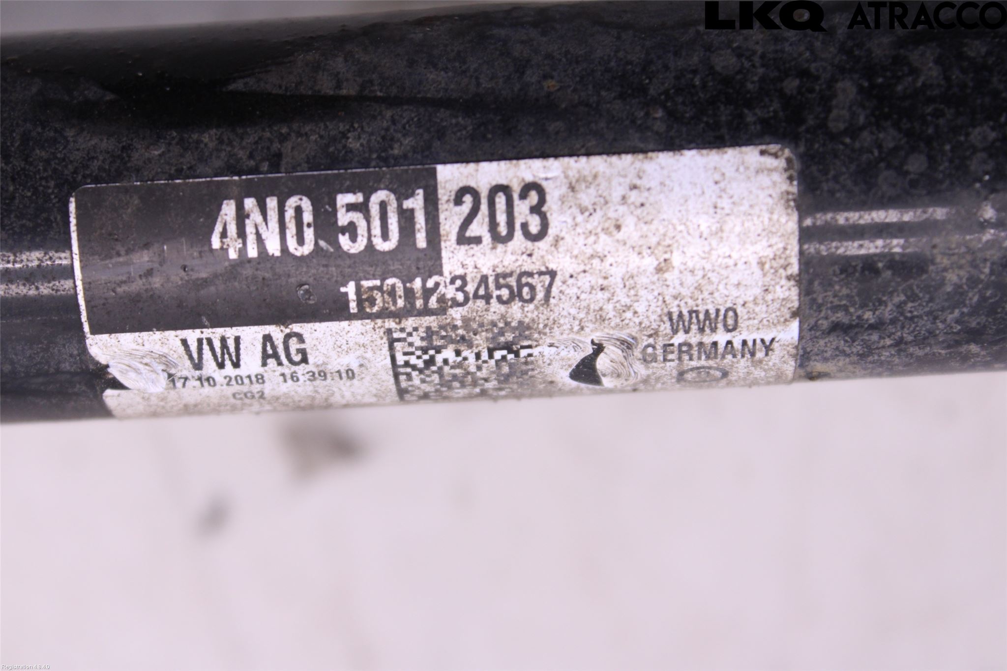 Audi A6 F2/C8 19- Drivaksel Bak Kompl Høyre