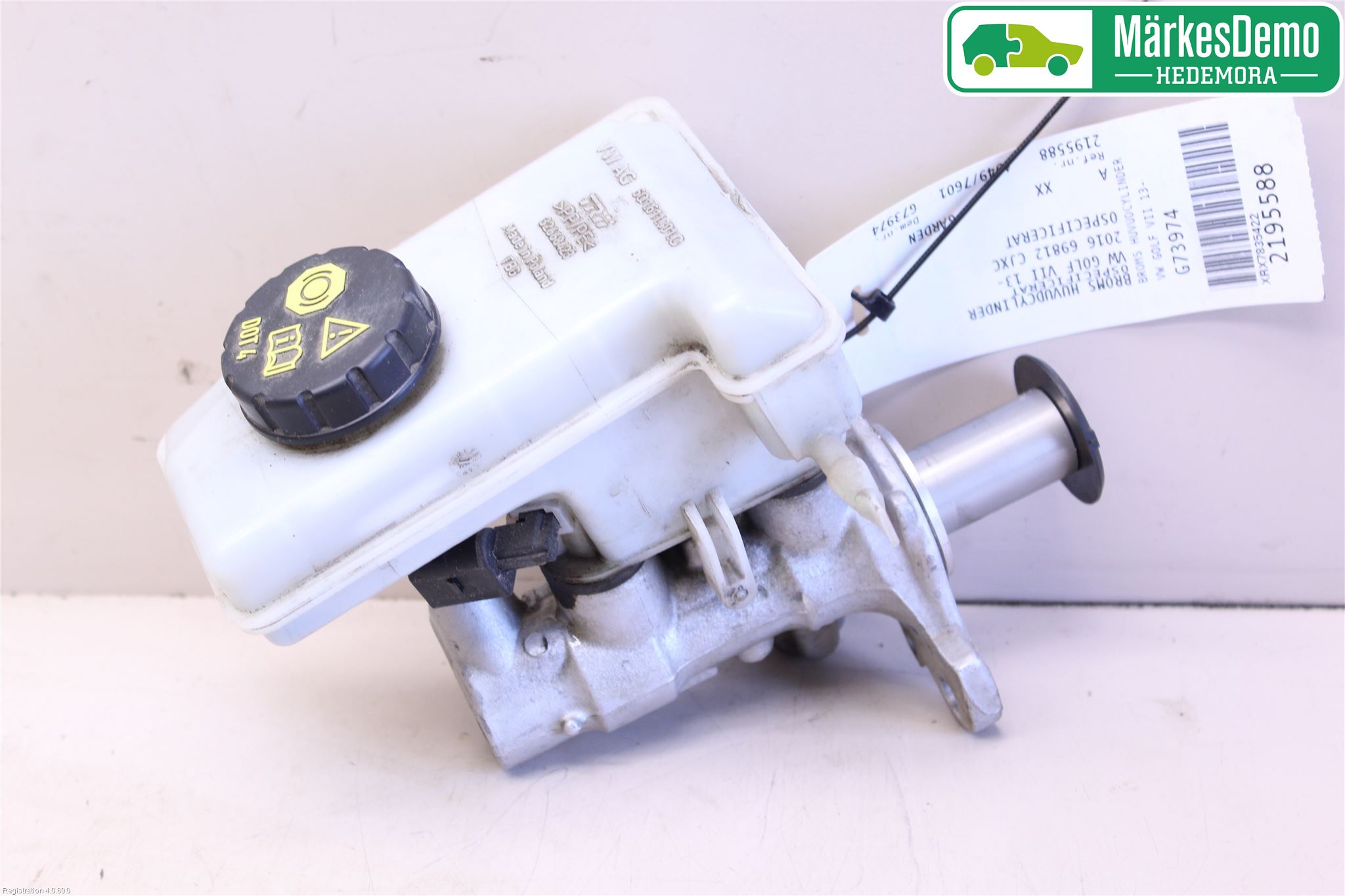 Volkswagen VW GOLF / E-GOLF VII 13-20 Brems Hovedsylinder