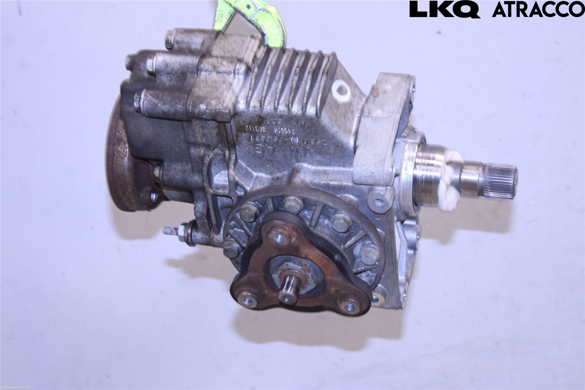 Volkswagen VW PASSAT 11-14 Gearkasse Fordelingskasse