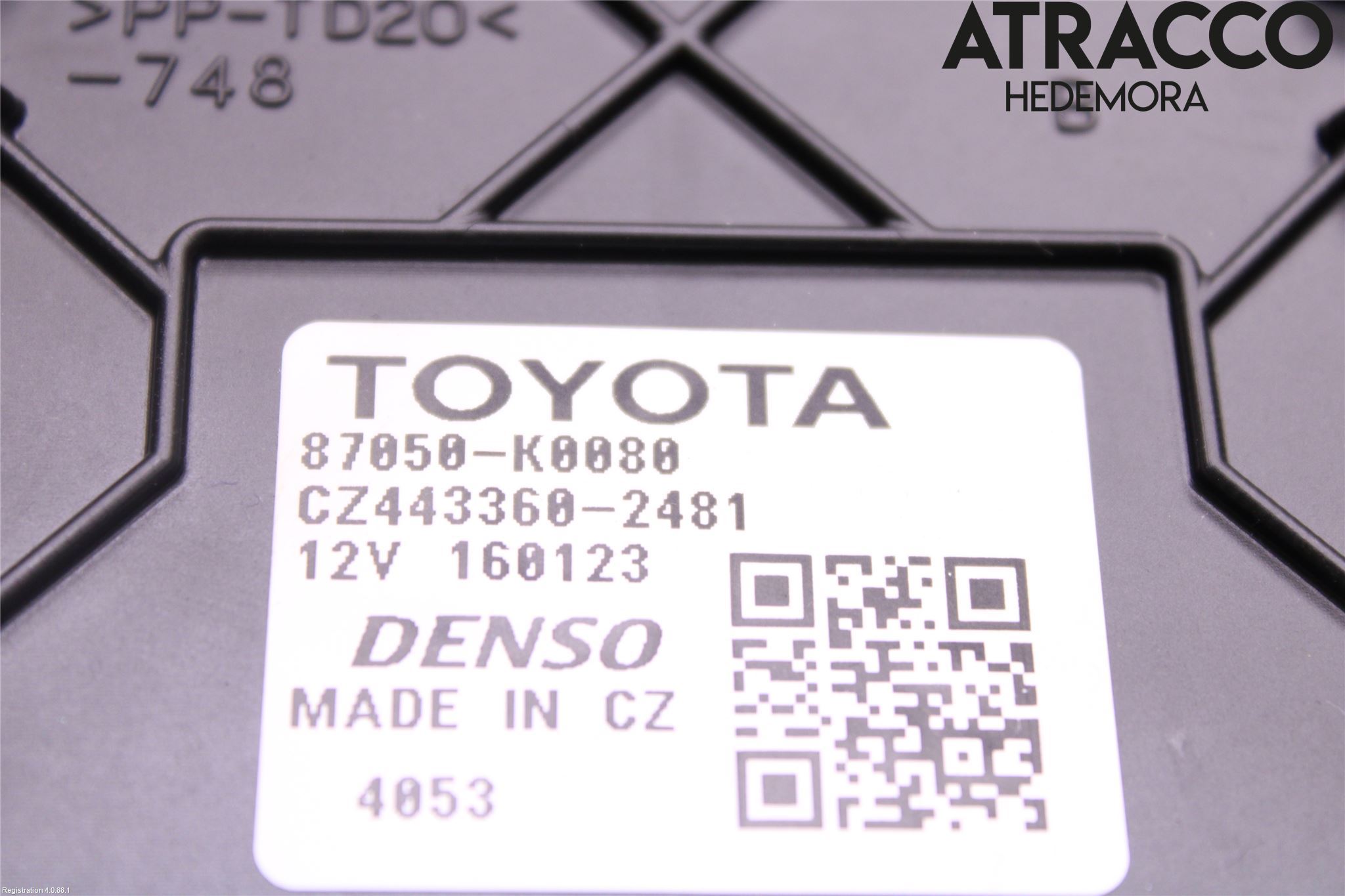 Toyota YARIS CROSS XP21 21- Varmeapparat Register Komplett
