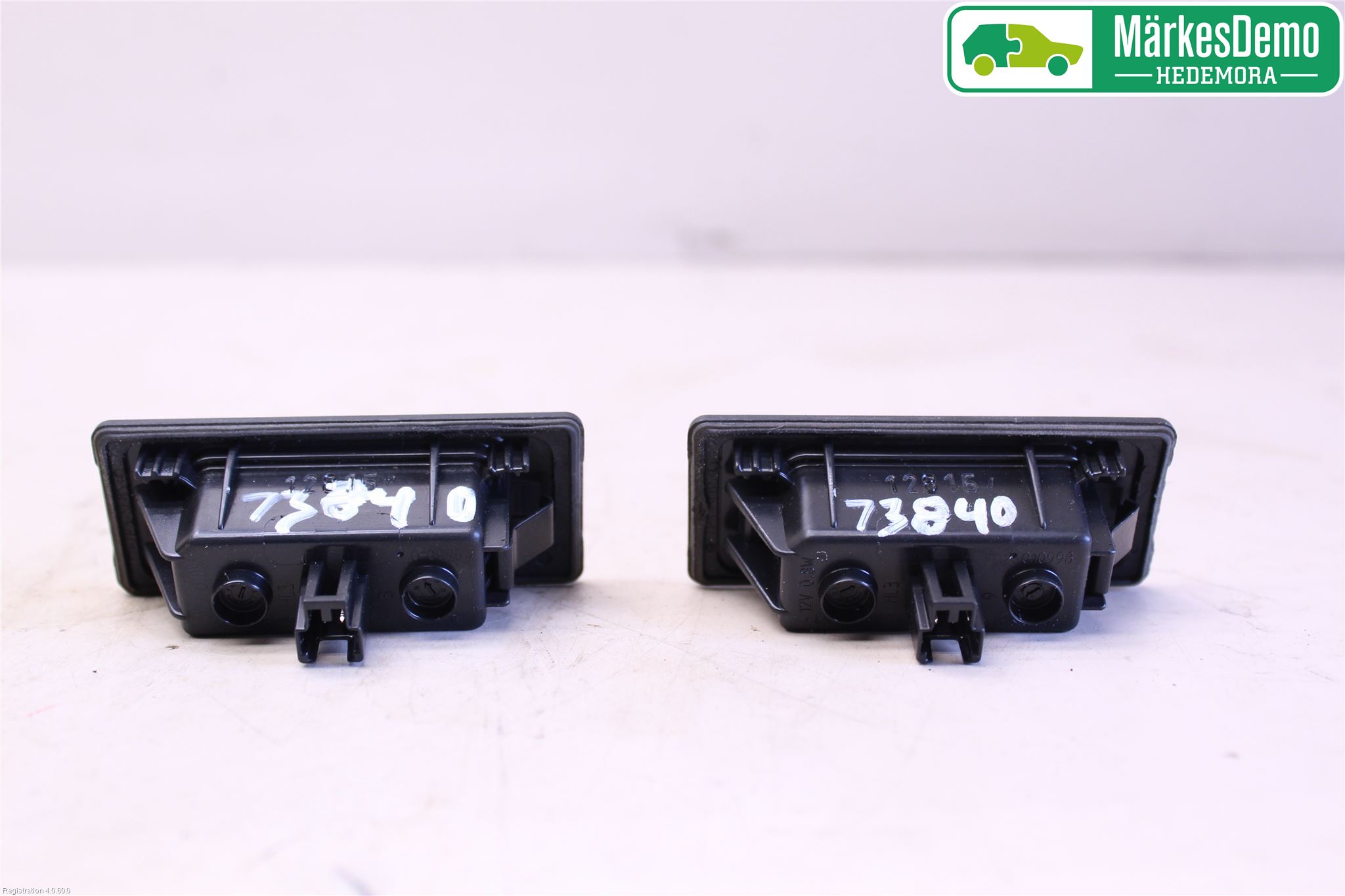 Audi A5 07-16 Skilt Belysning