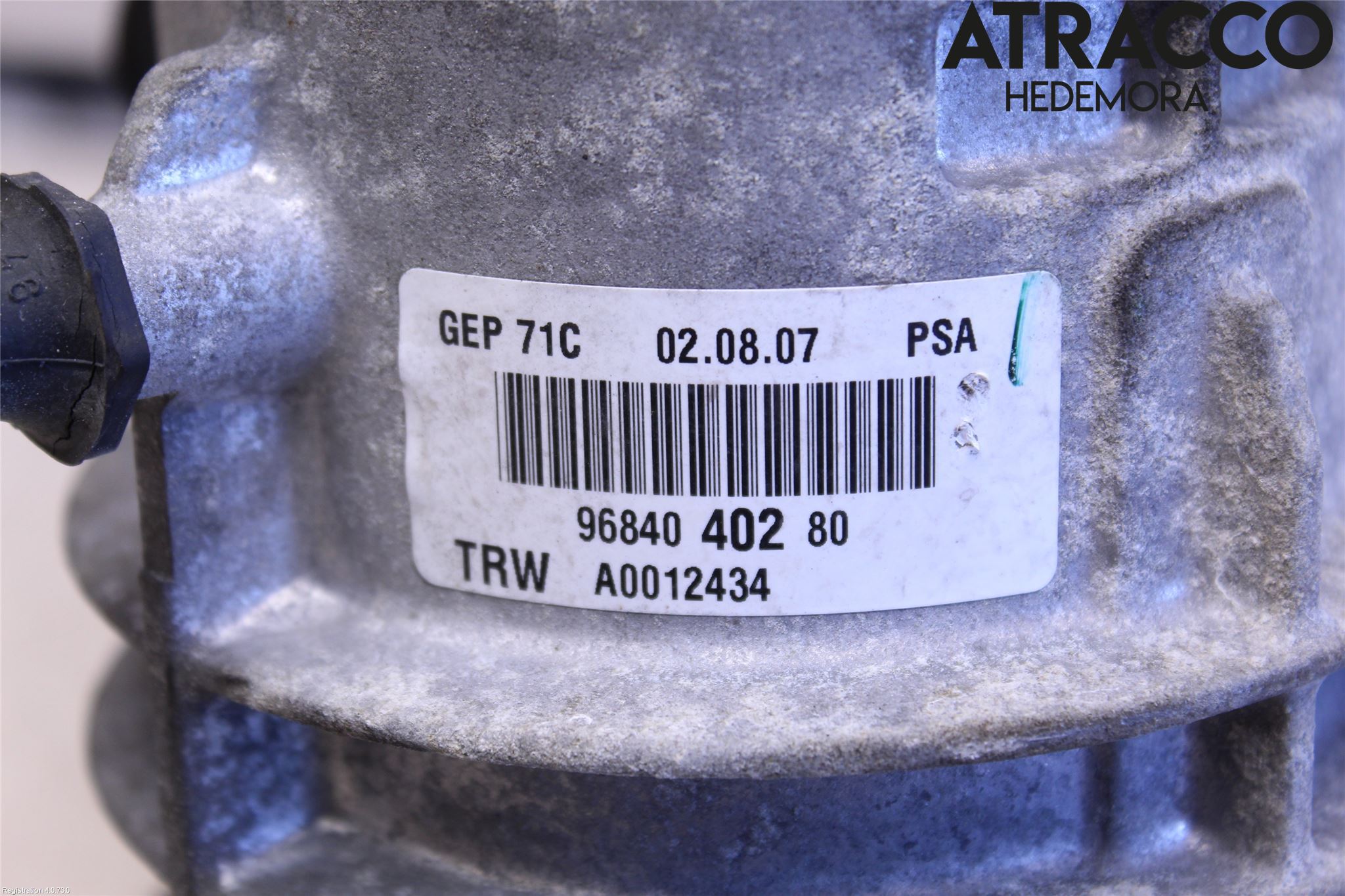 Citroen C4 GRAND PICASSO 07-13 Servostyring Eletrisk Pumpe