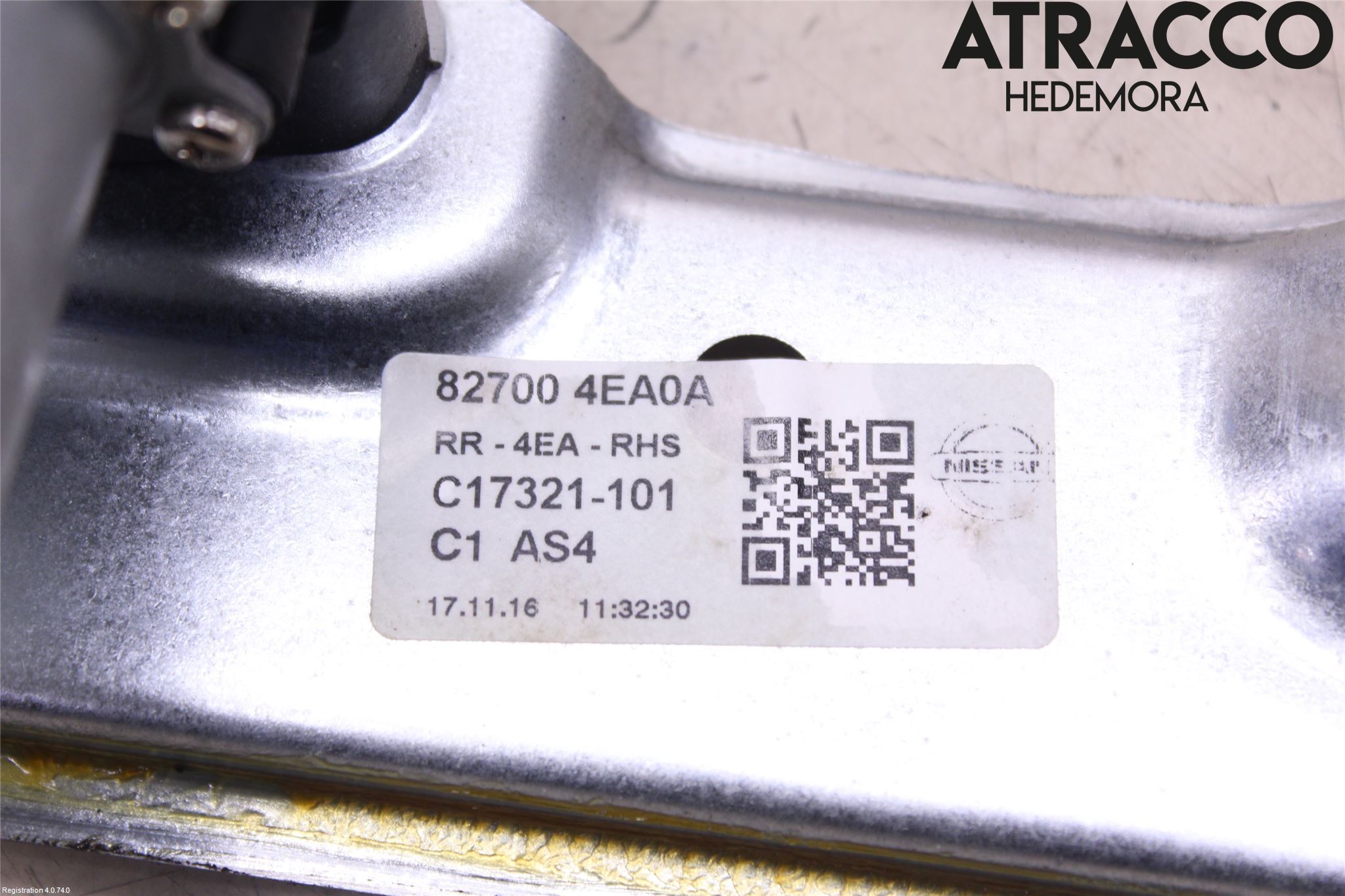 Nissan QASHQAI 14-17 Vindusheis El Komp