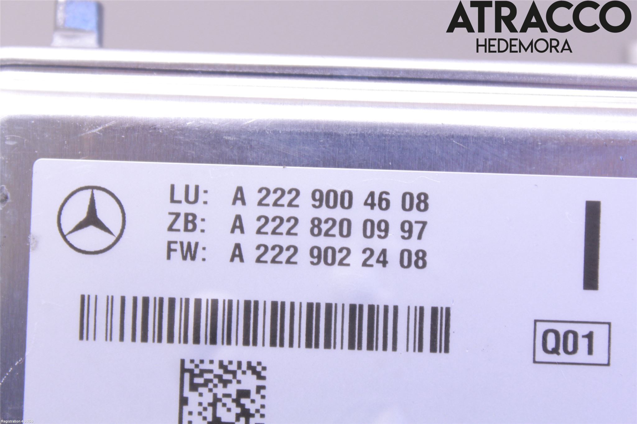 Mercedes-Benz MB C-KLASS (W205) 14-21 Sensor Fartsbegrensning