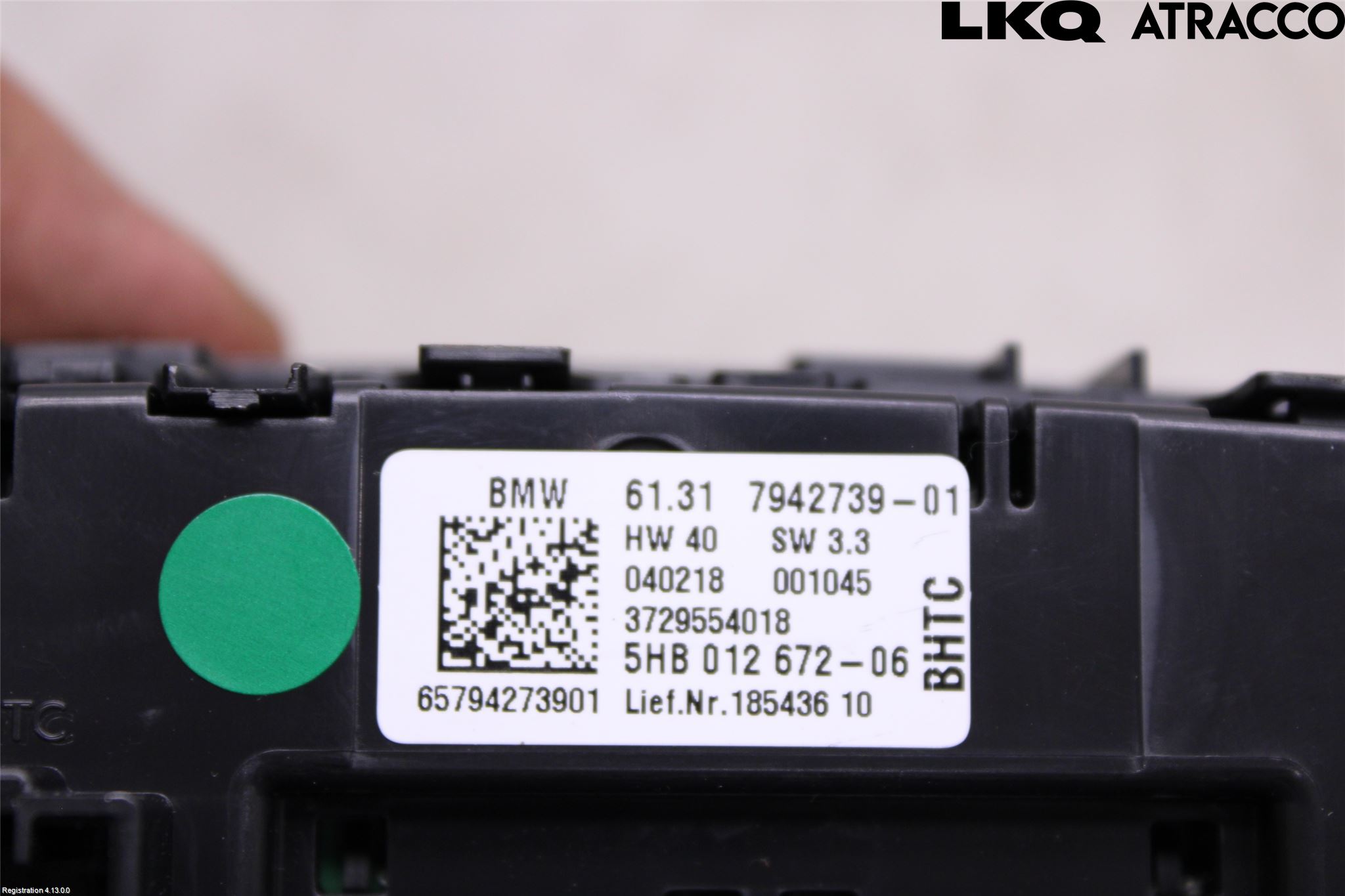 BMW X3 G01 18- Varme Ac Betjening-Display