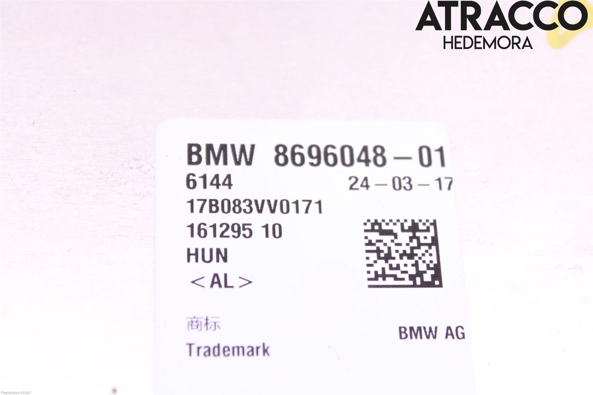 BMW 5 G30/G31/F90 17-23 Batterilader Hybrid