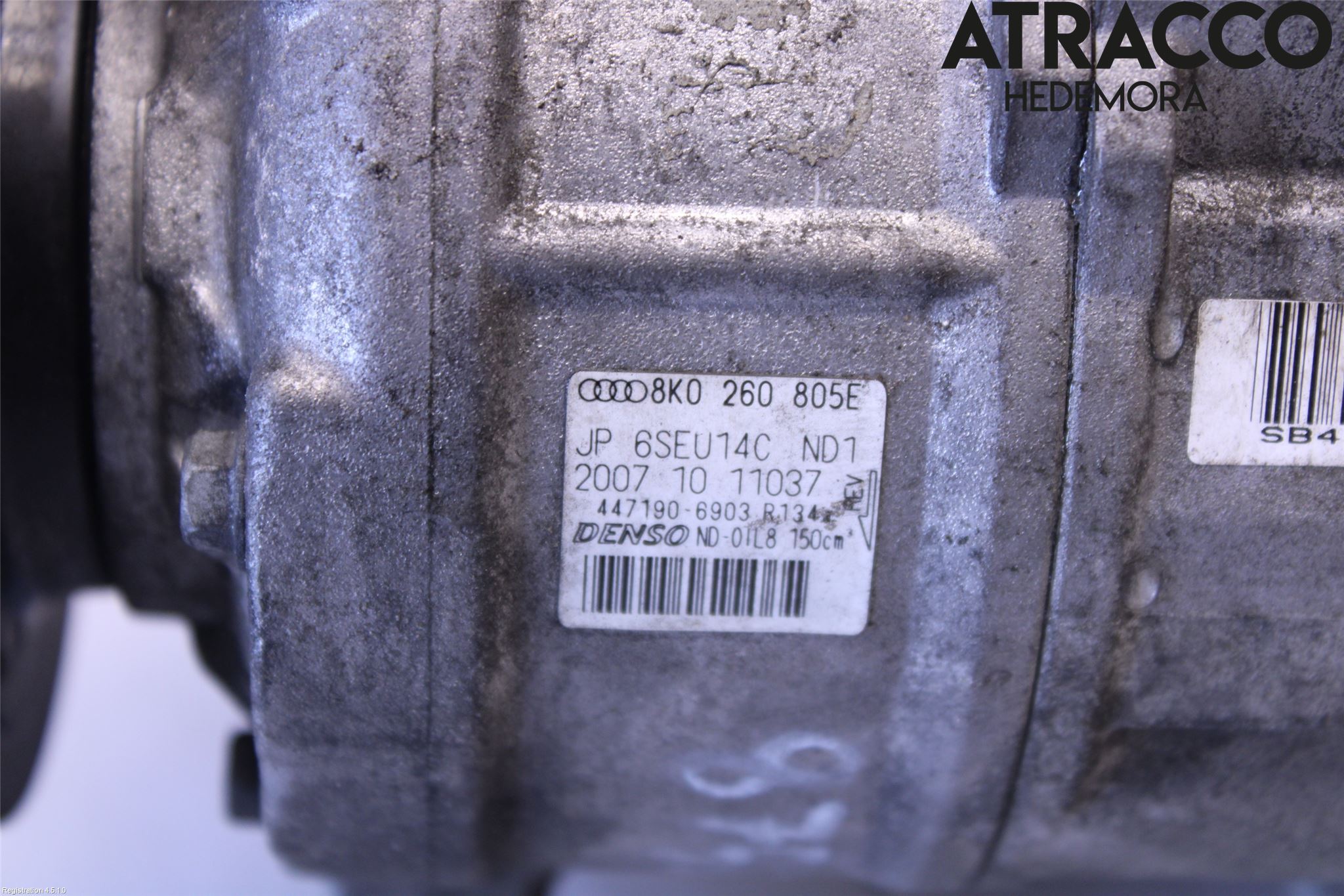 Audi A4/S4 08-11 Varme Ac Kompressor