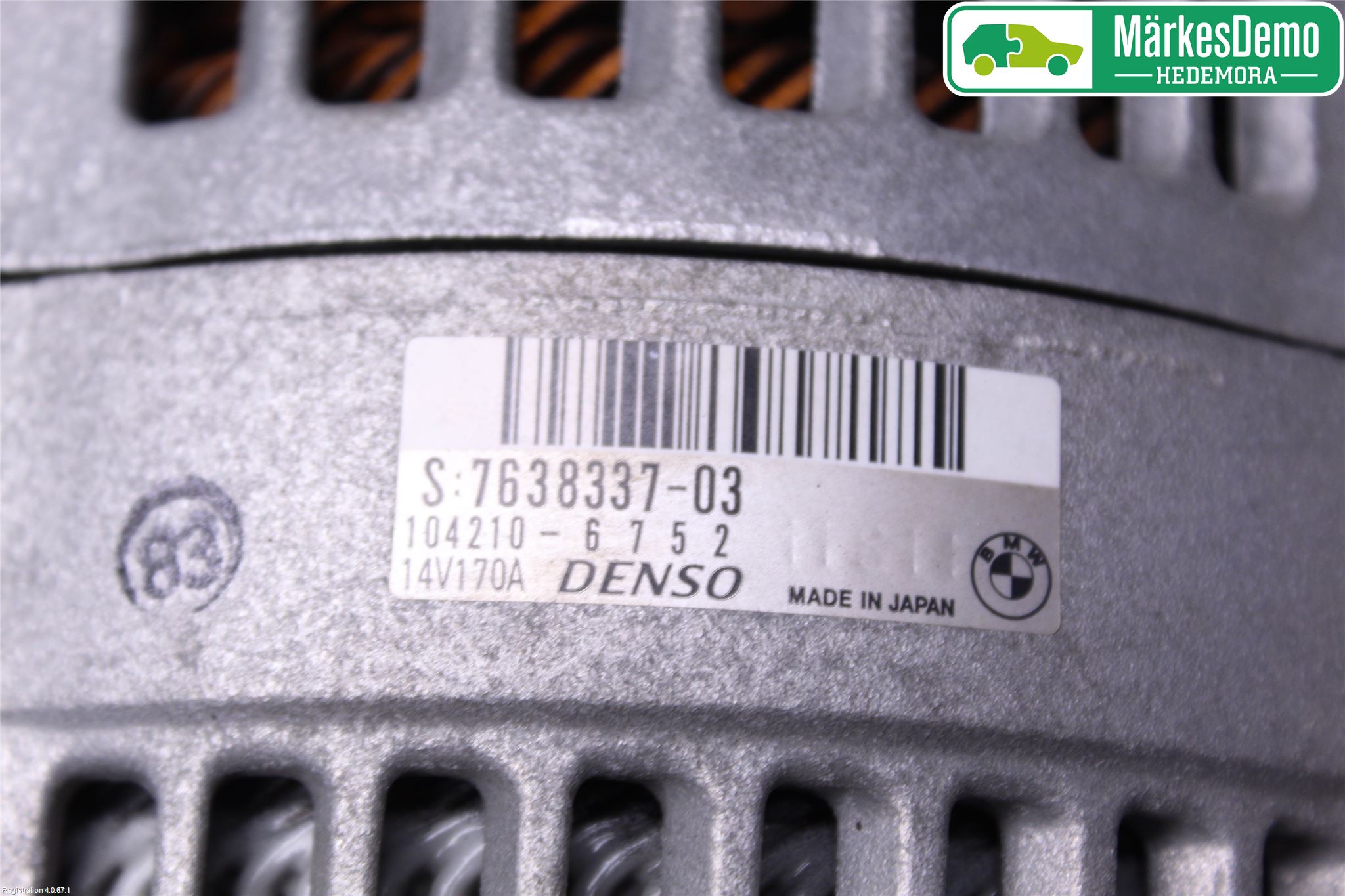BMW 1 F20/F21 11-19 Dynamo