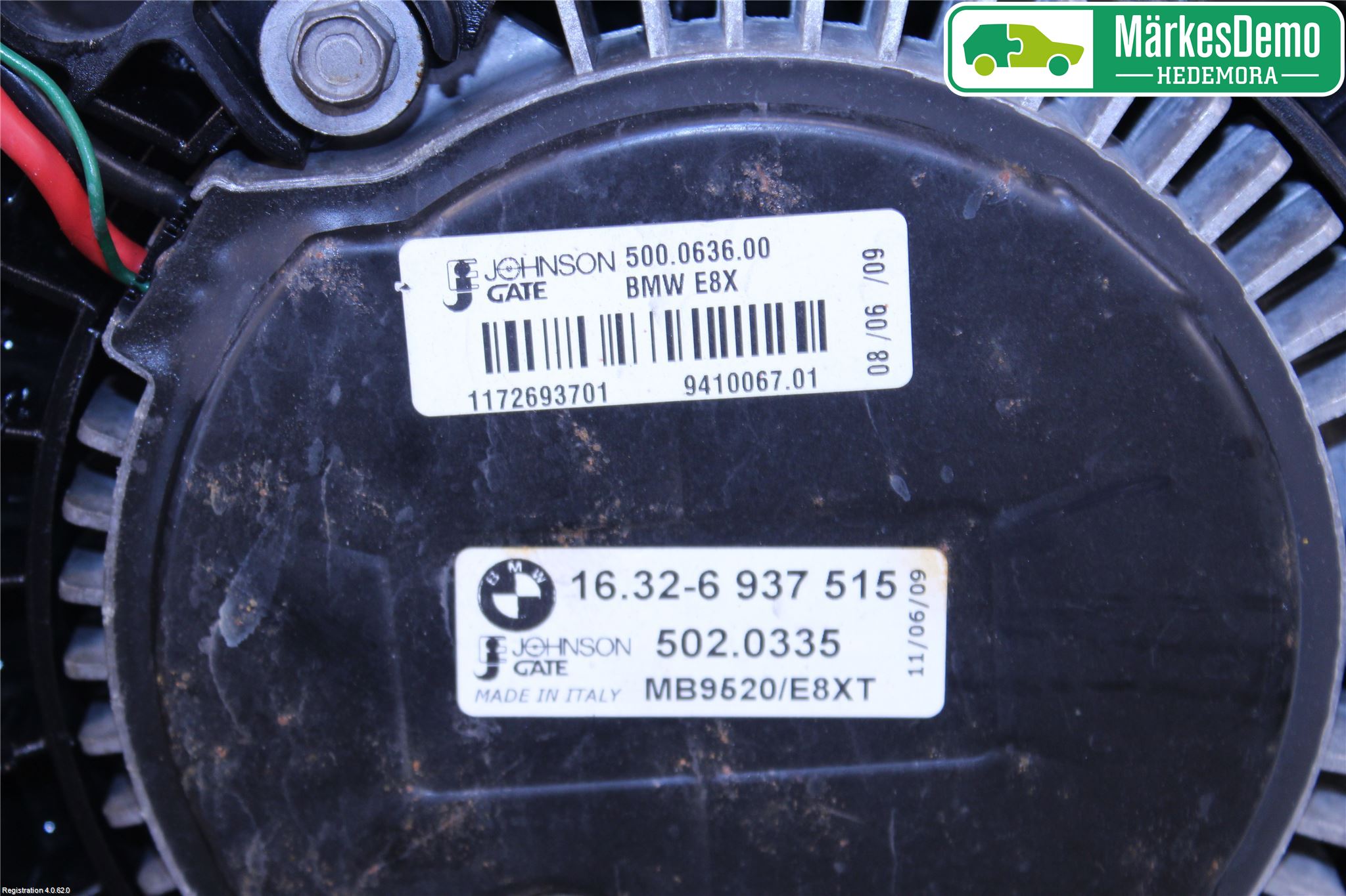 BMW 1 E87/81 5D/3D 03-11 Kjølevifte Elektrisk