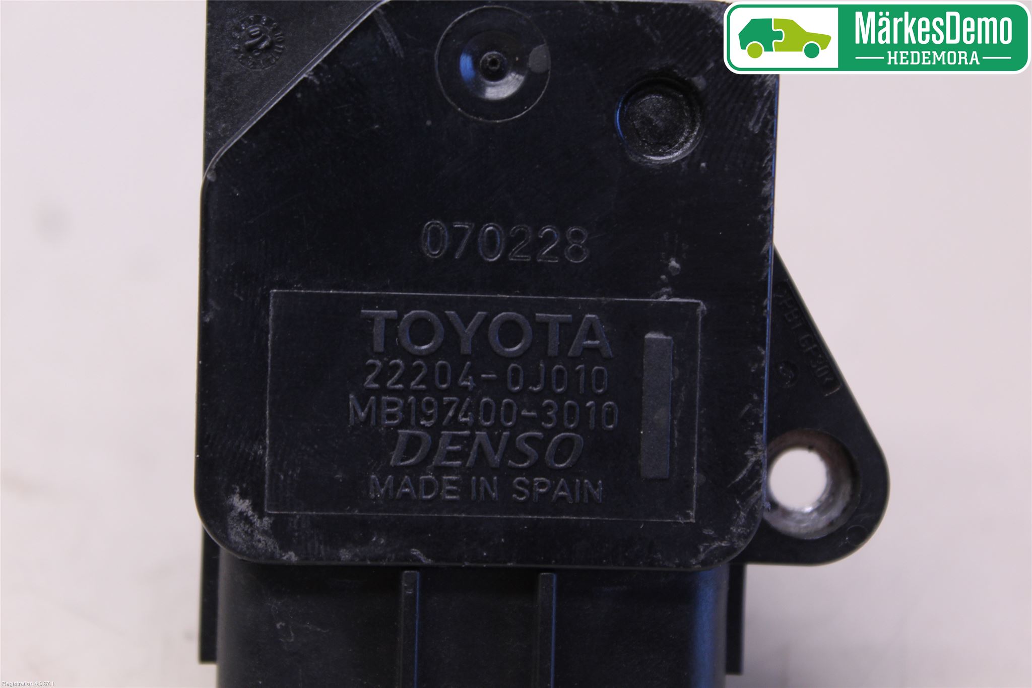 Toyota AVENSIS 07-08 Inns Luftmassemåler
