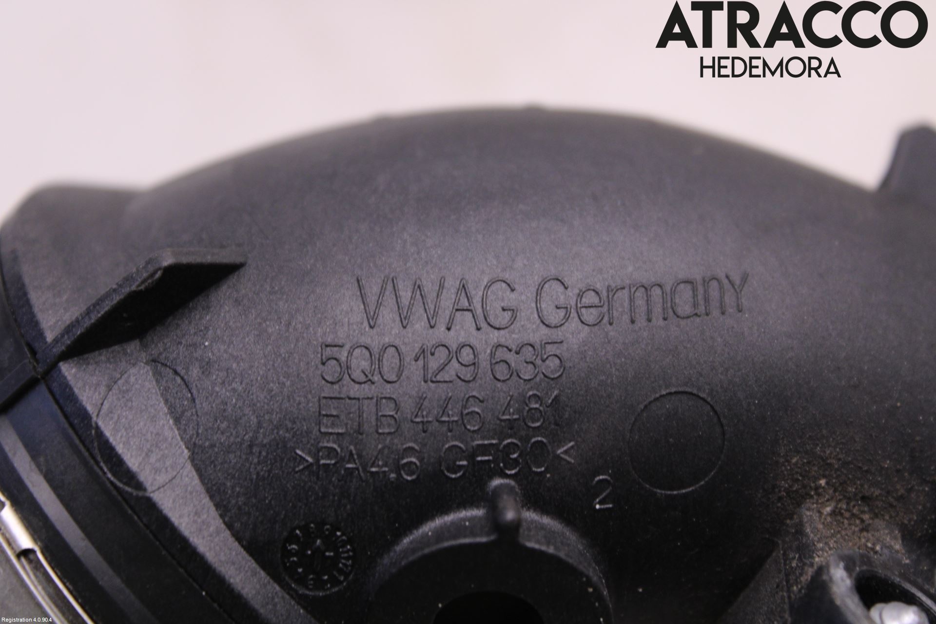 Volkswagen VW GOLF / E-GOLF VII 13-20 Inns Gummibelg - Slange