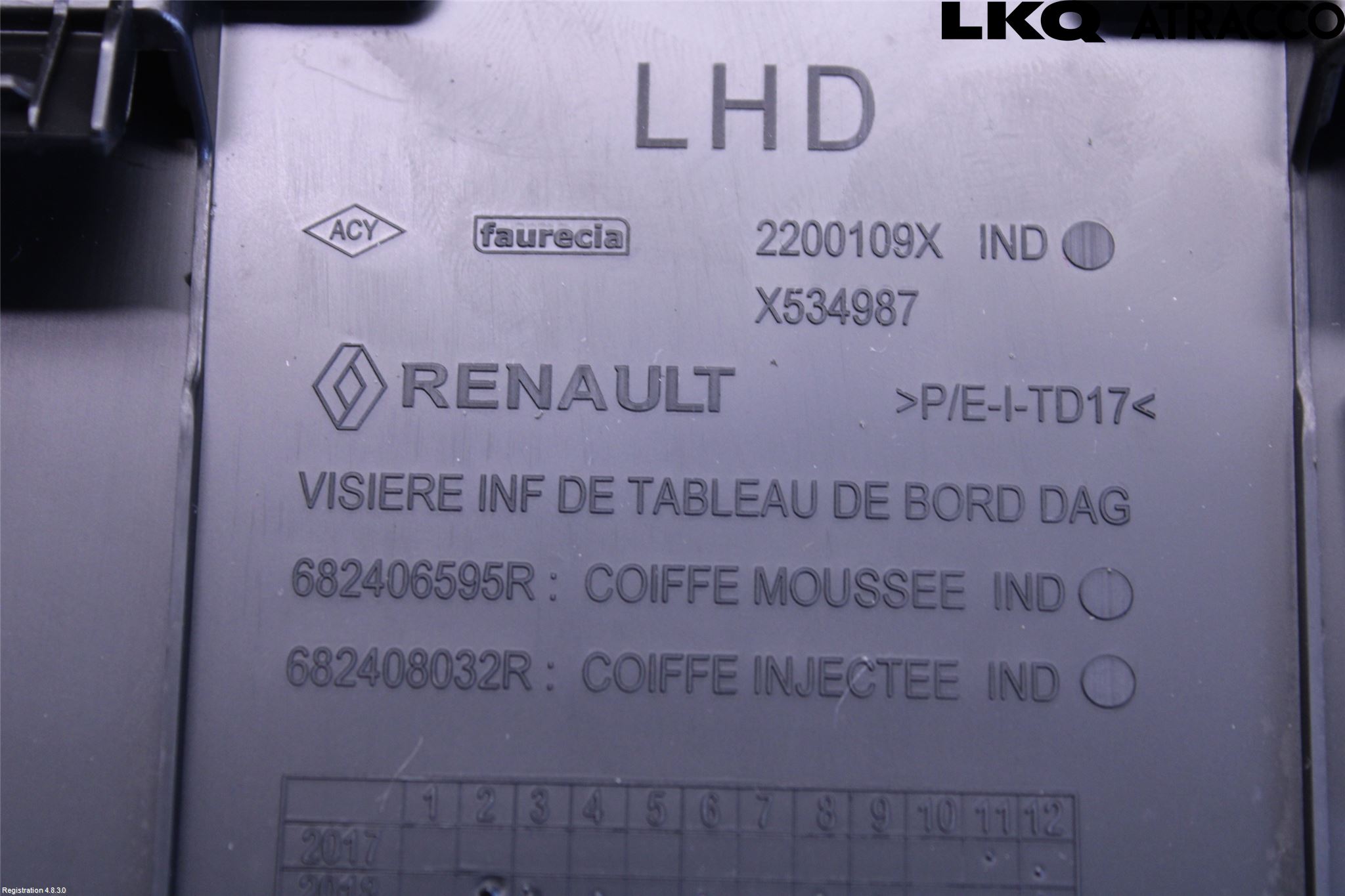 Renault CLIO/E-TECH V 20- Instrument Ramme