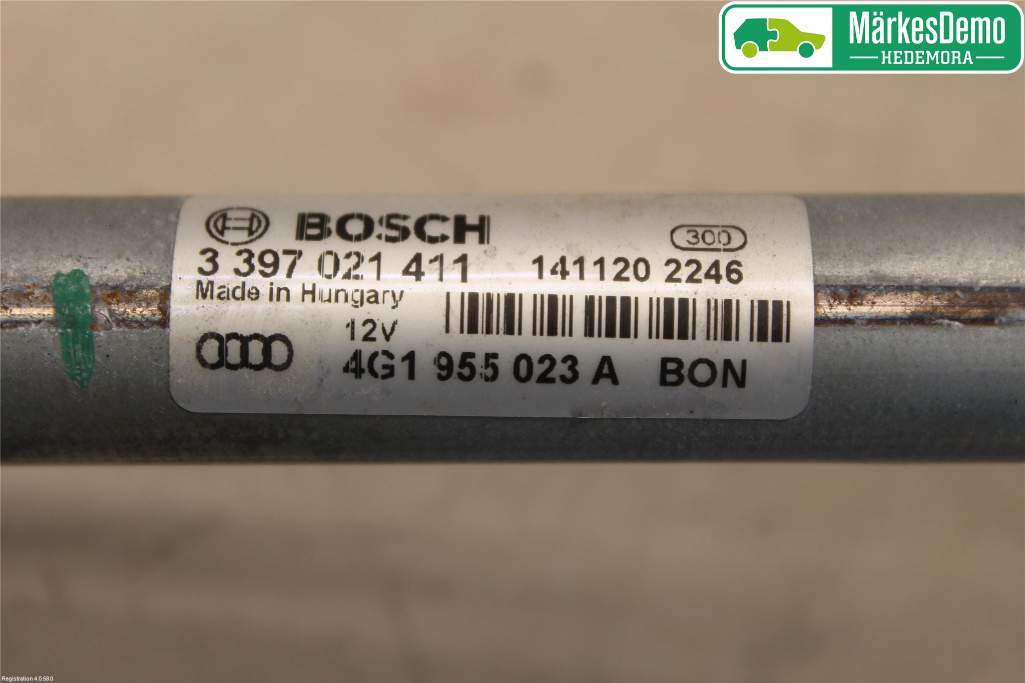 Audi A6/S6 4G 11-18 Viskeroverføring Frontrute