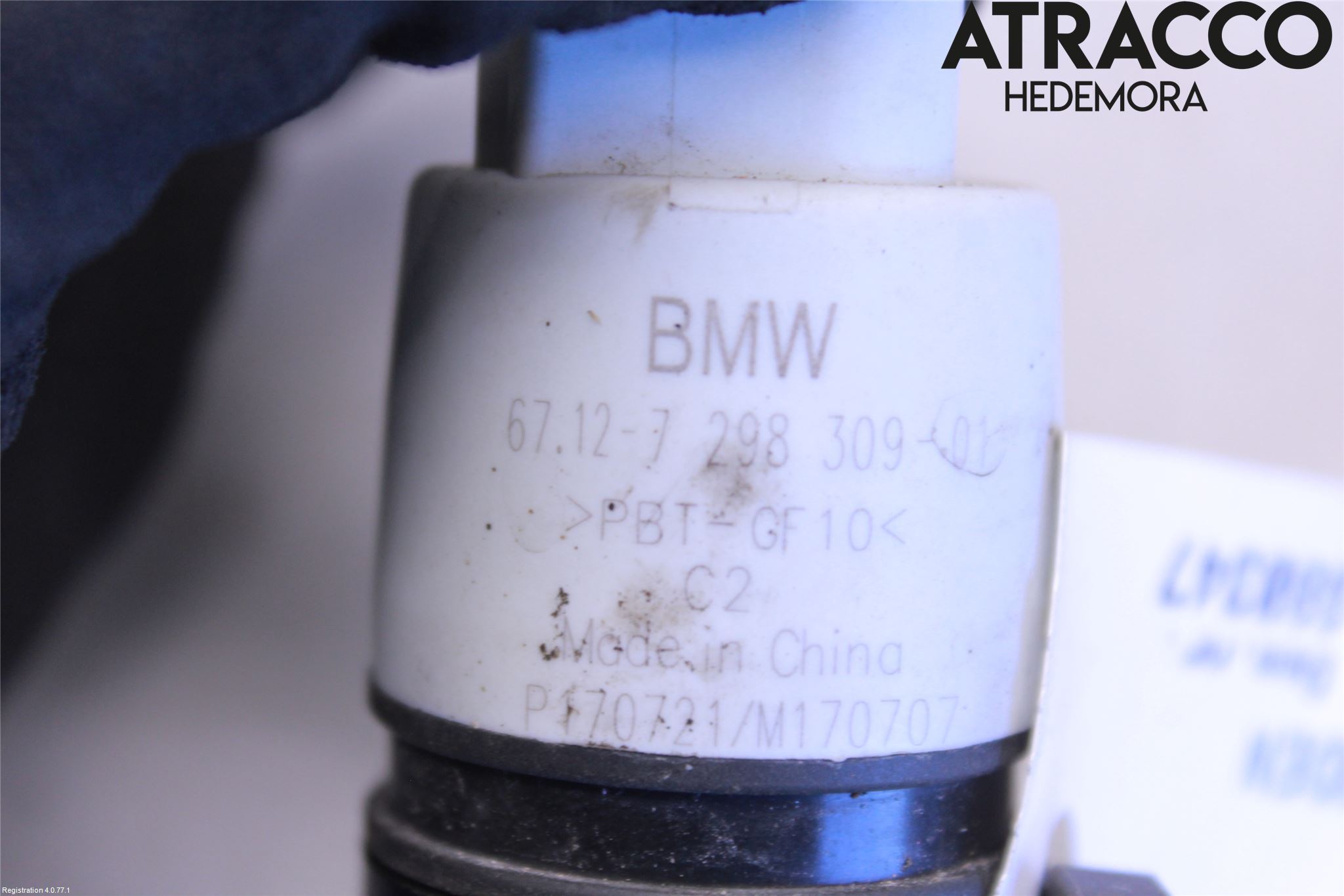 BMW 5 G30/G31/F90 17-23 Spylerpumpe Høytrykk