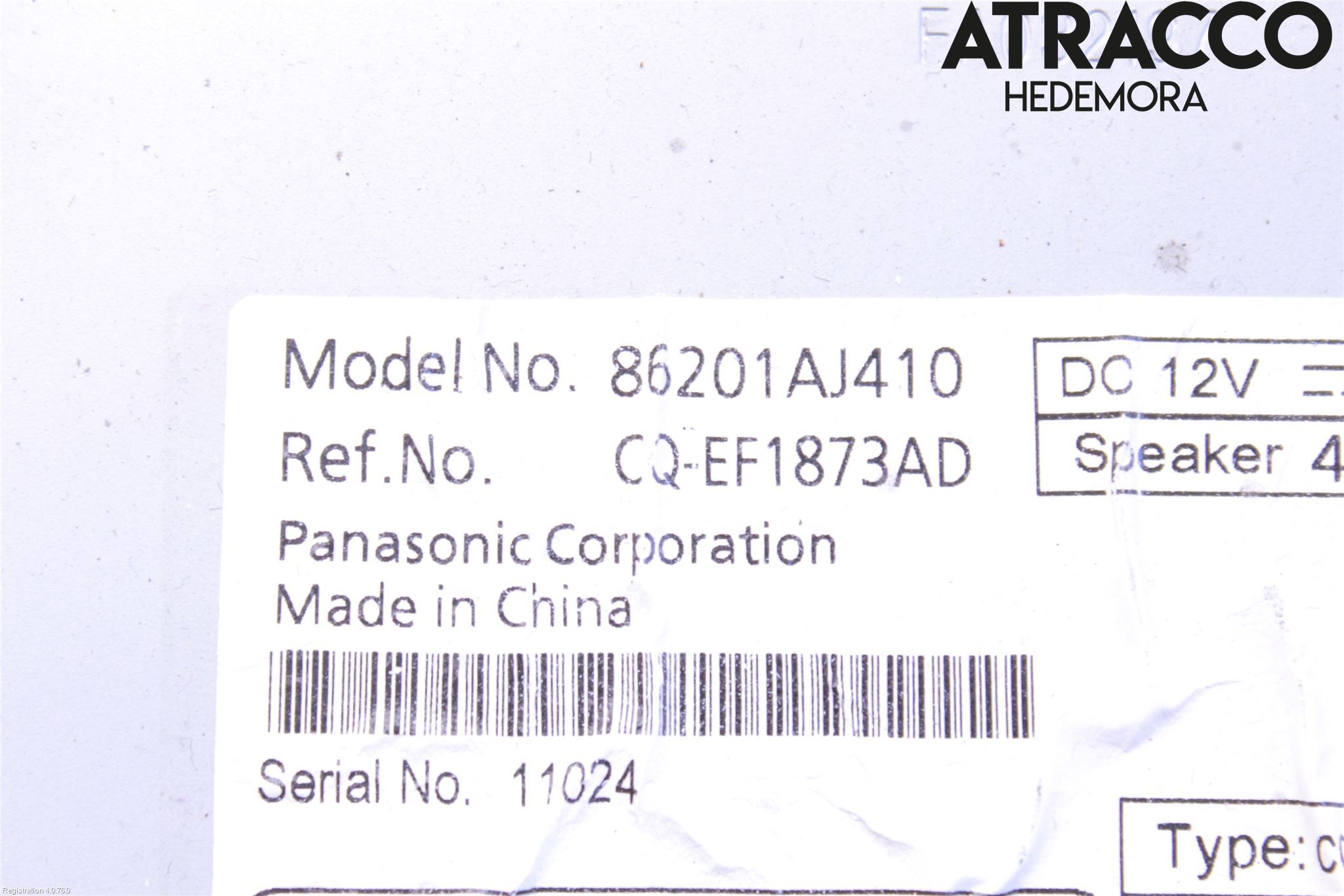 Subaru LEGACY 10-14 Stereo Radio Med Cd