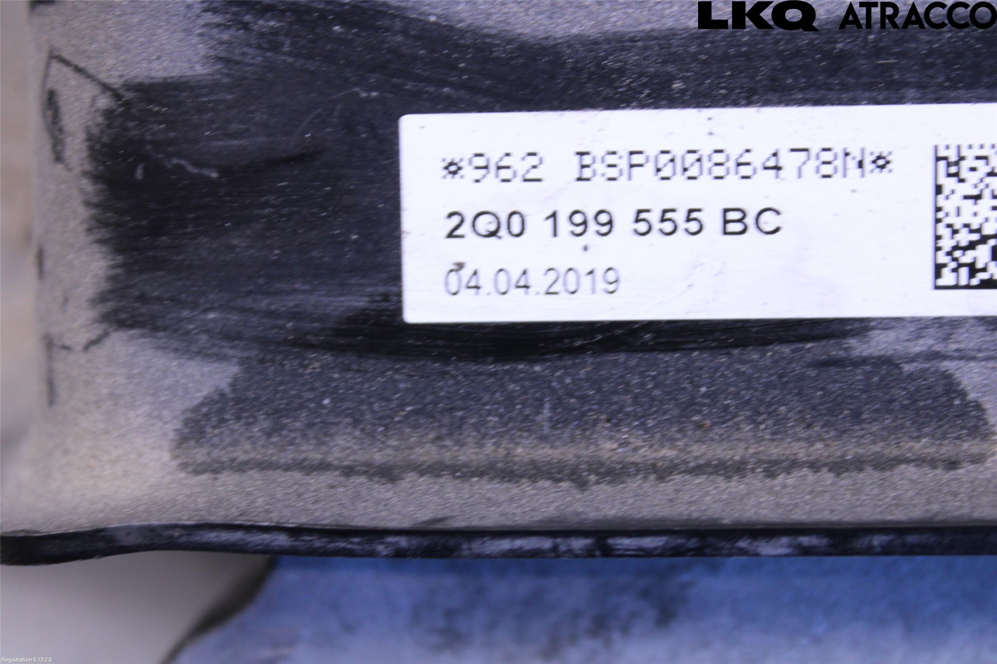 Skoda SCALA 19- Gearkasse Feste Gummi