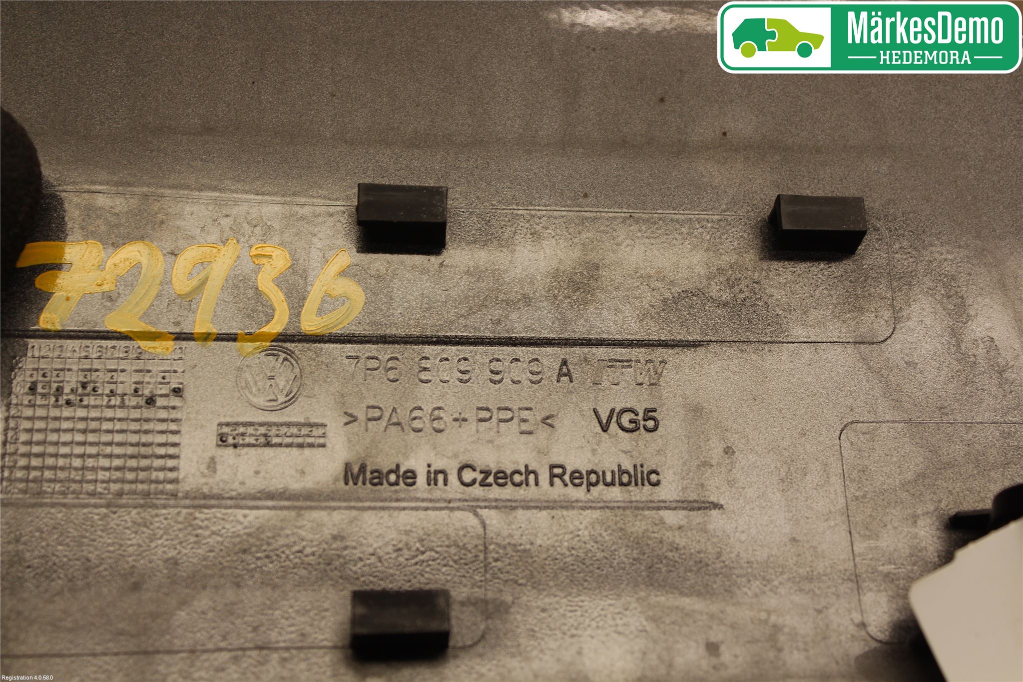 Volkswagen VW TOUAREG 7P 11-18 Drivstoff Tankluke