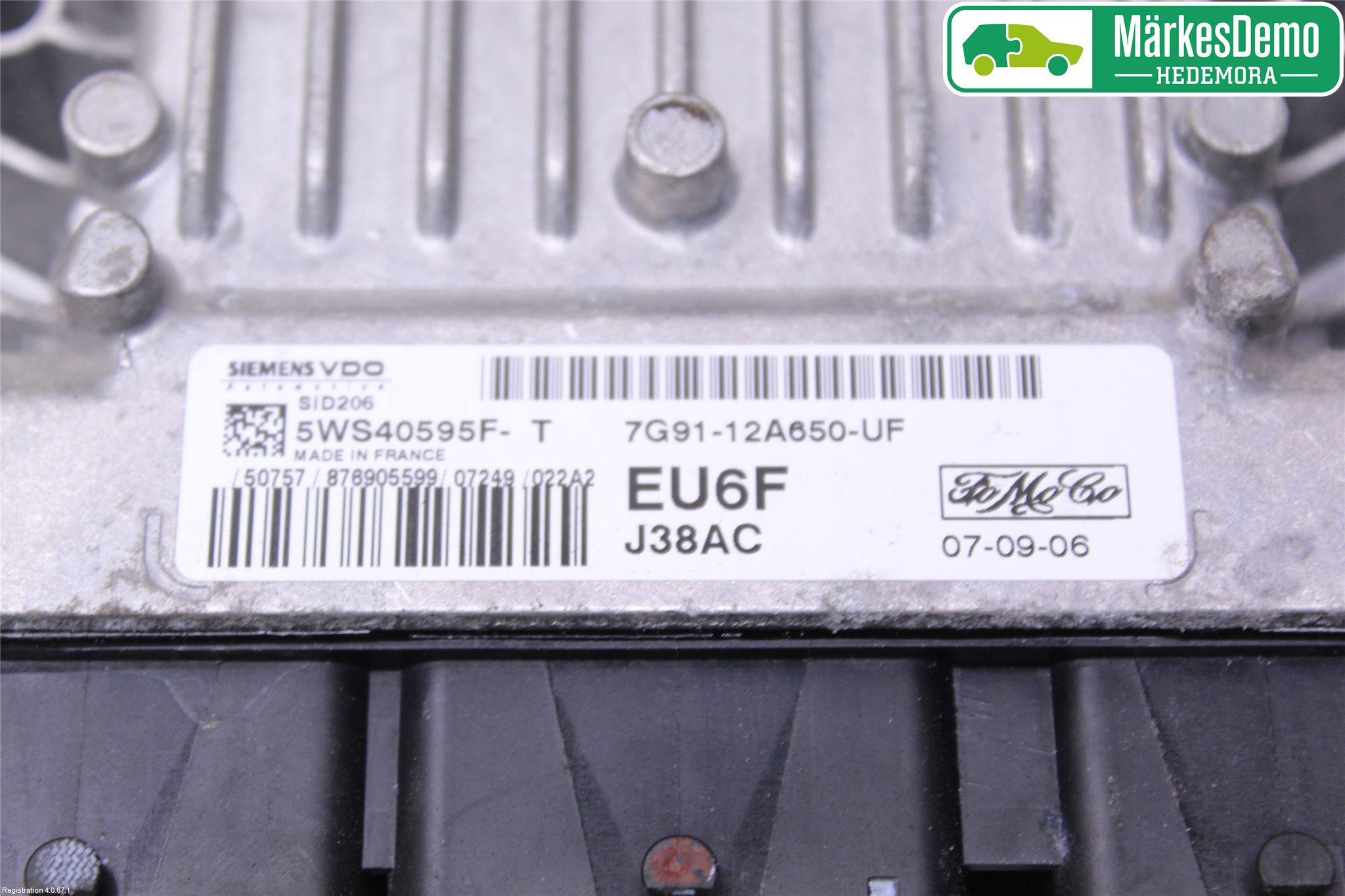Ford MONDEO 07-15 Styreenhet Innsprøytning