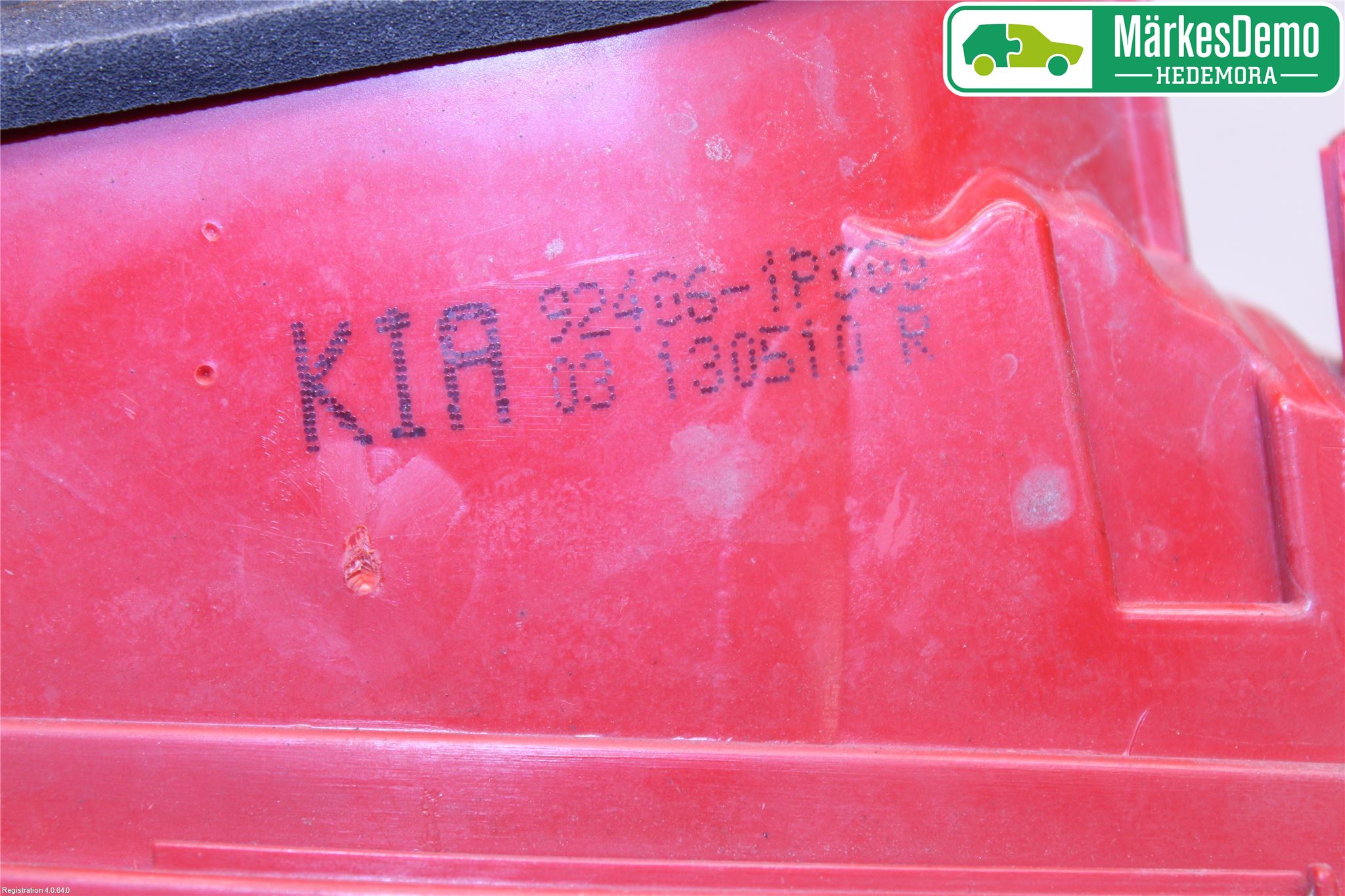 Kia VENGA 10-19 Baklykt Høyre  På Luke(Indre)