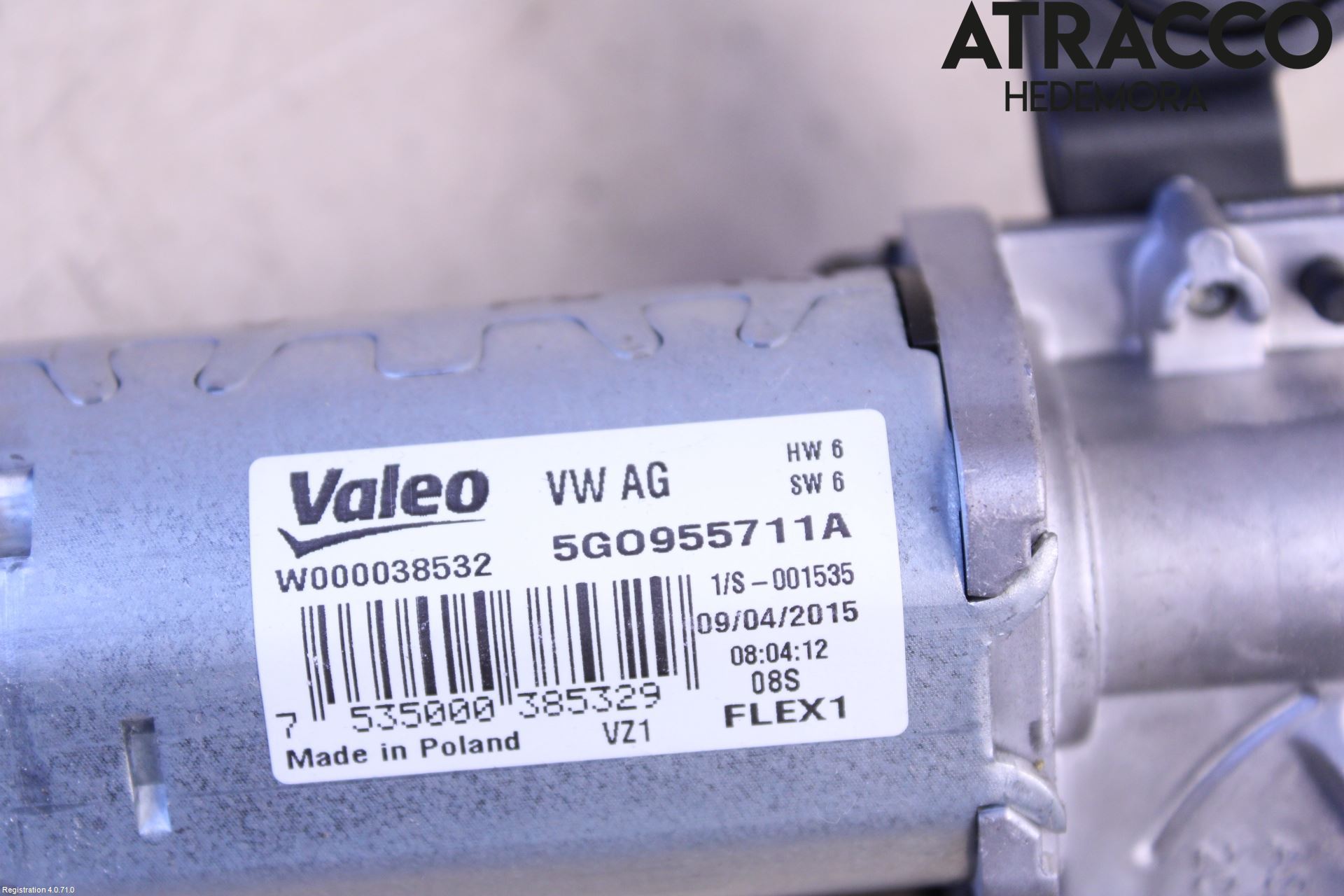 Volkswagen VW GOLF / E-GOLF VII 13-20 Viskermotor Bakluke