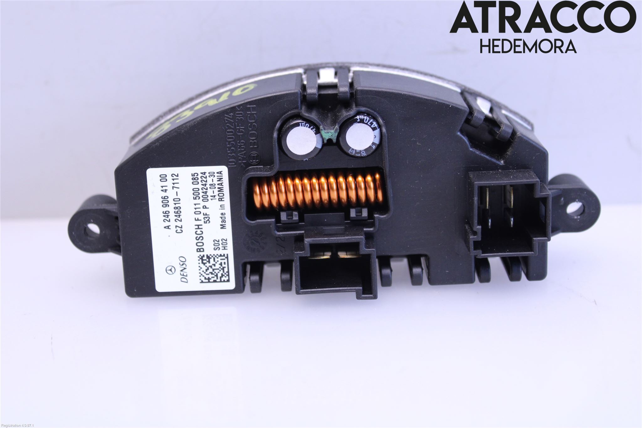 Mercedes-Benz MB CLA-KLASS (C117/X117) 13-19 Varmeapparat Viftemotstand