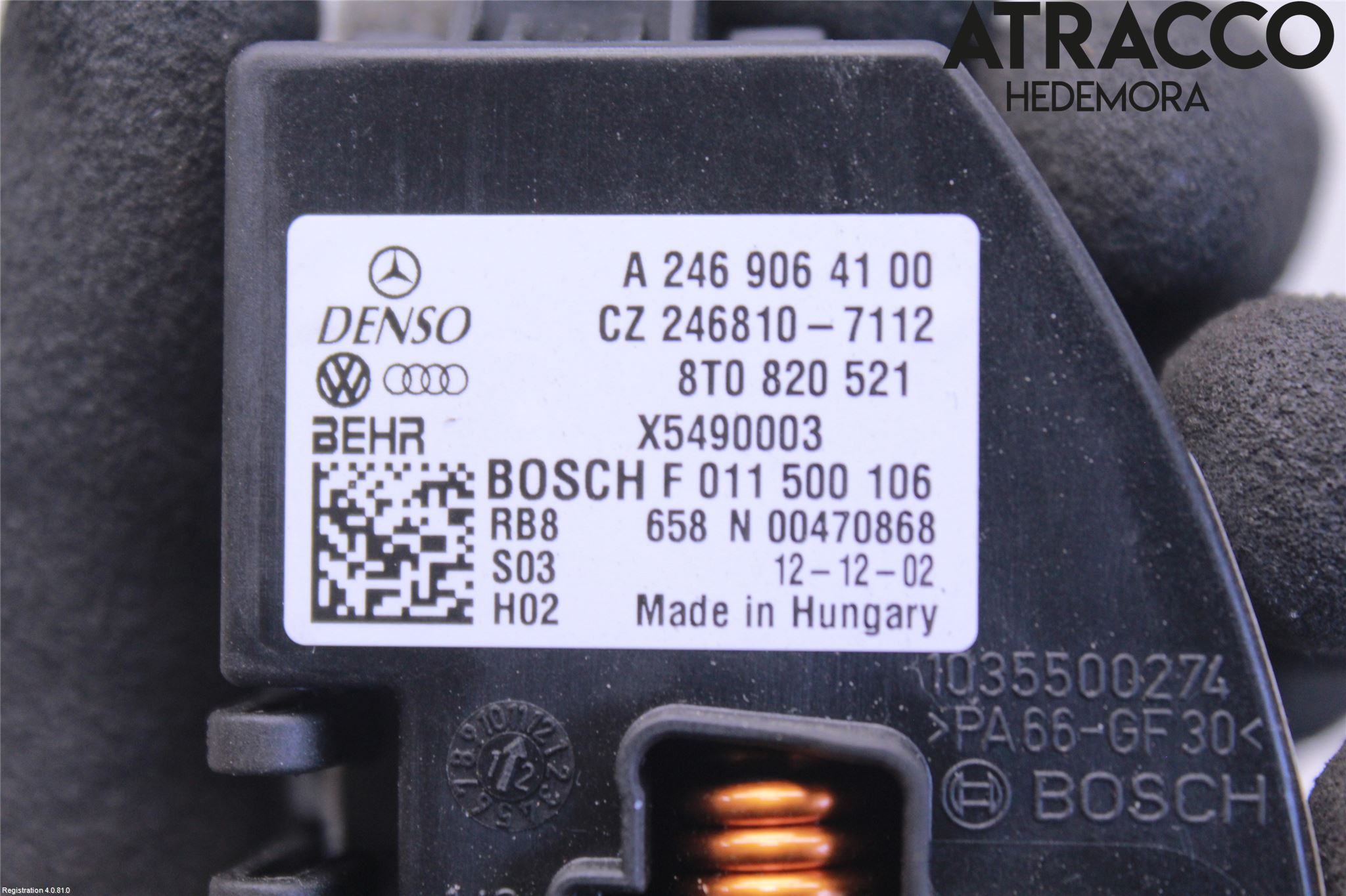 Audi A4 12-15 Varmeapparat Viftemotstand