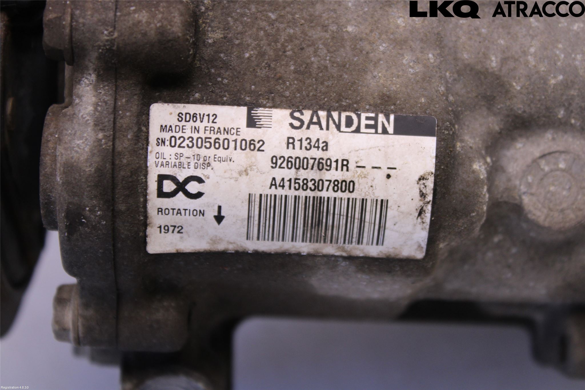 Mercedes-Benz MB CITAN (W415) 13-21 Varme Ac Kompressor