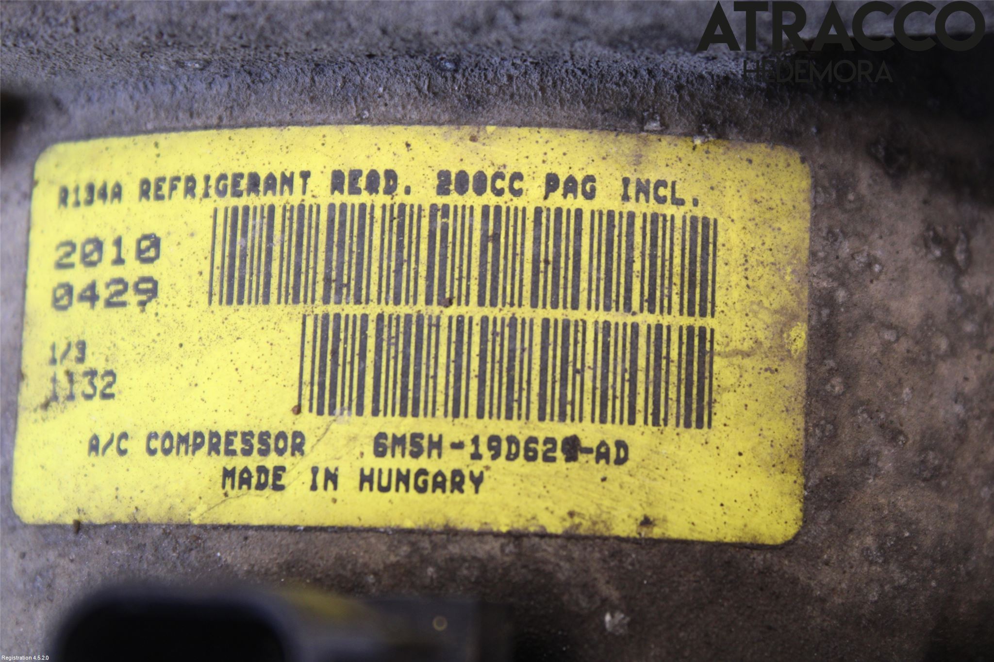Ford FOCUS 08-11 Varme Ac Kompressor