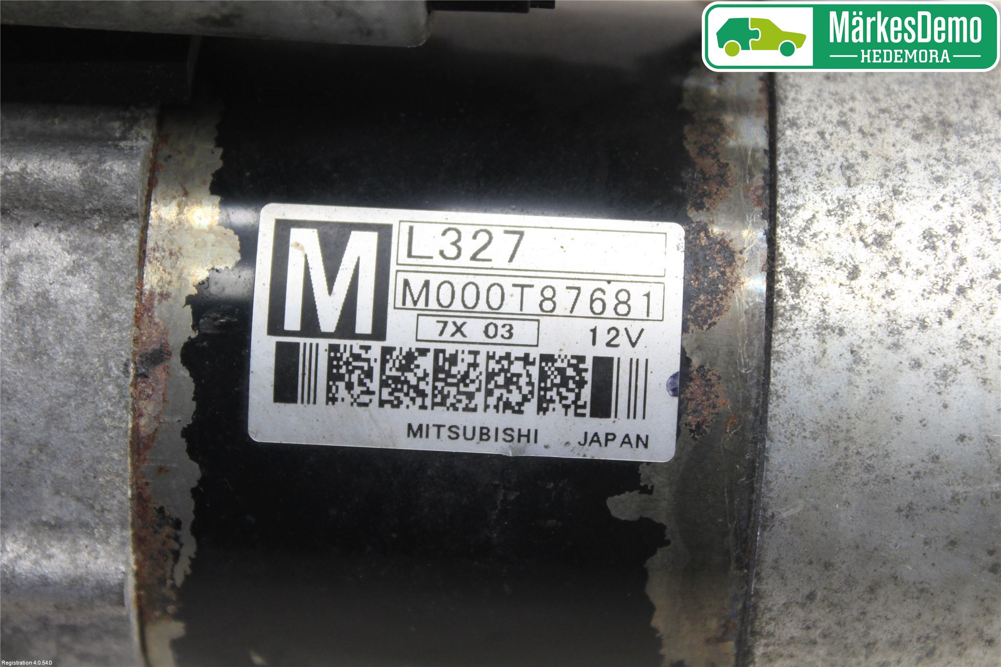 Mazda CX-7 Startmotor