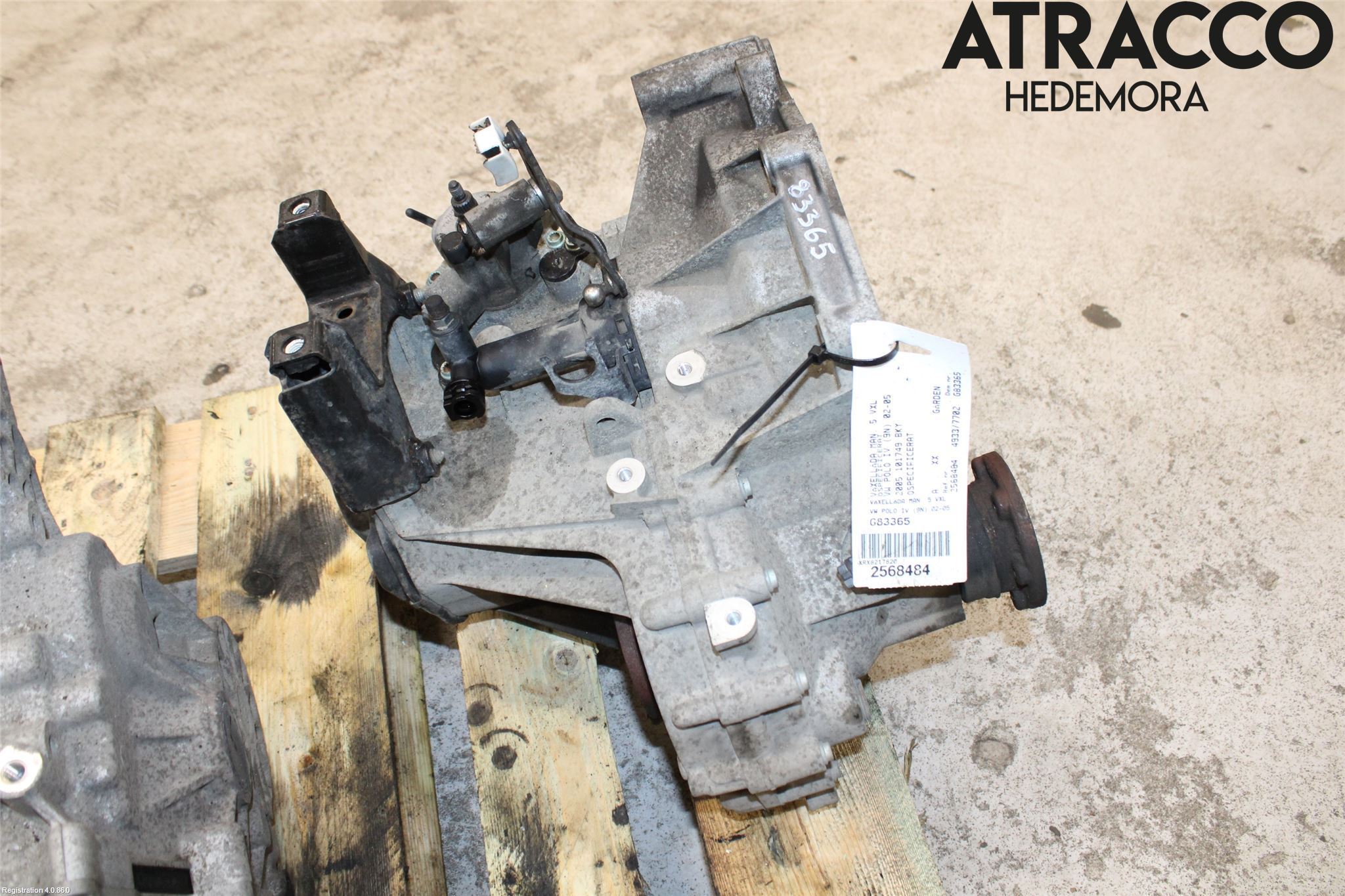 Volkswagen VW POLO 02-05 Gearkasse 5 Trinn