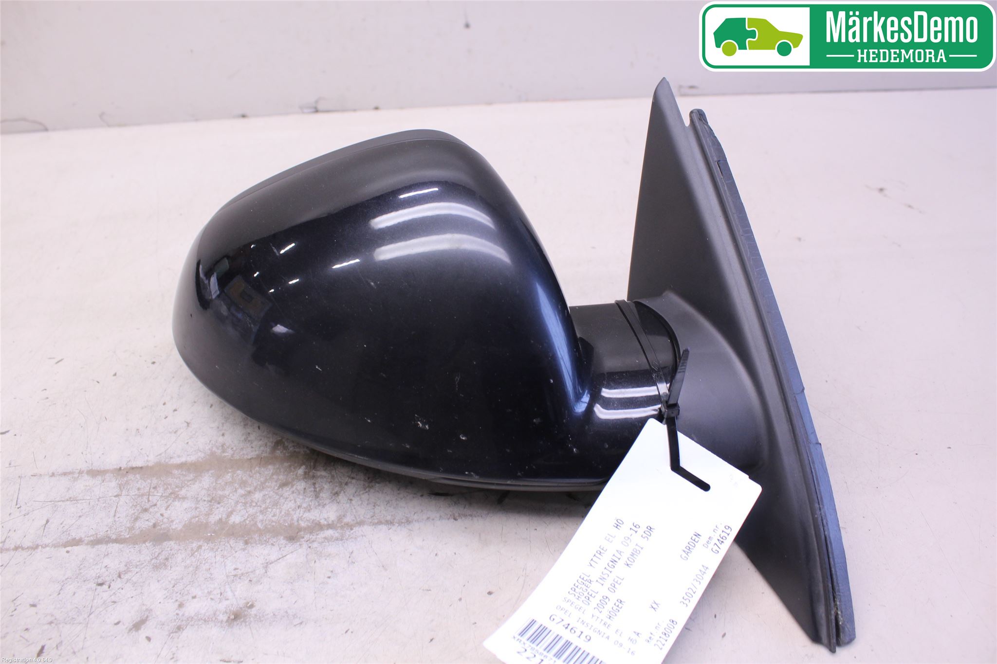 Opel INSIGNIA 09-16 Speil H M-El Justering