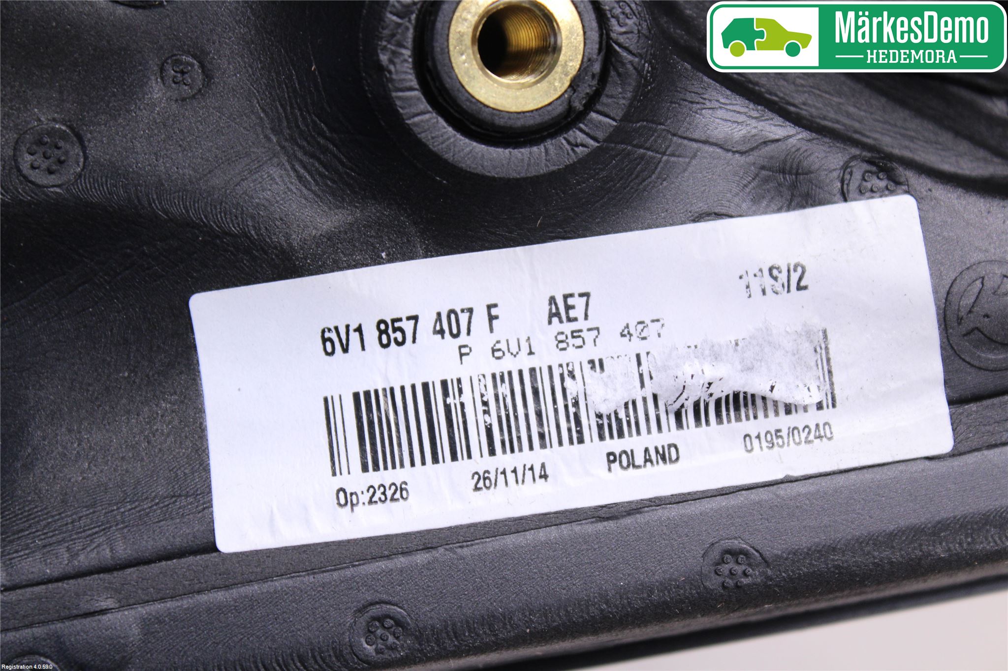 Skoda FABIA 15-21 Speil V M-El Justering