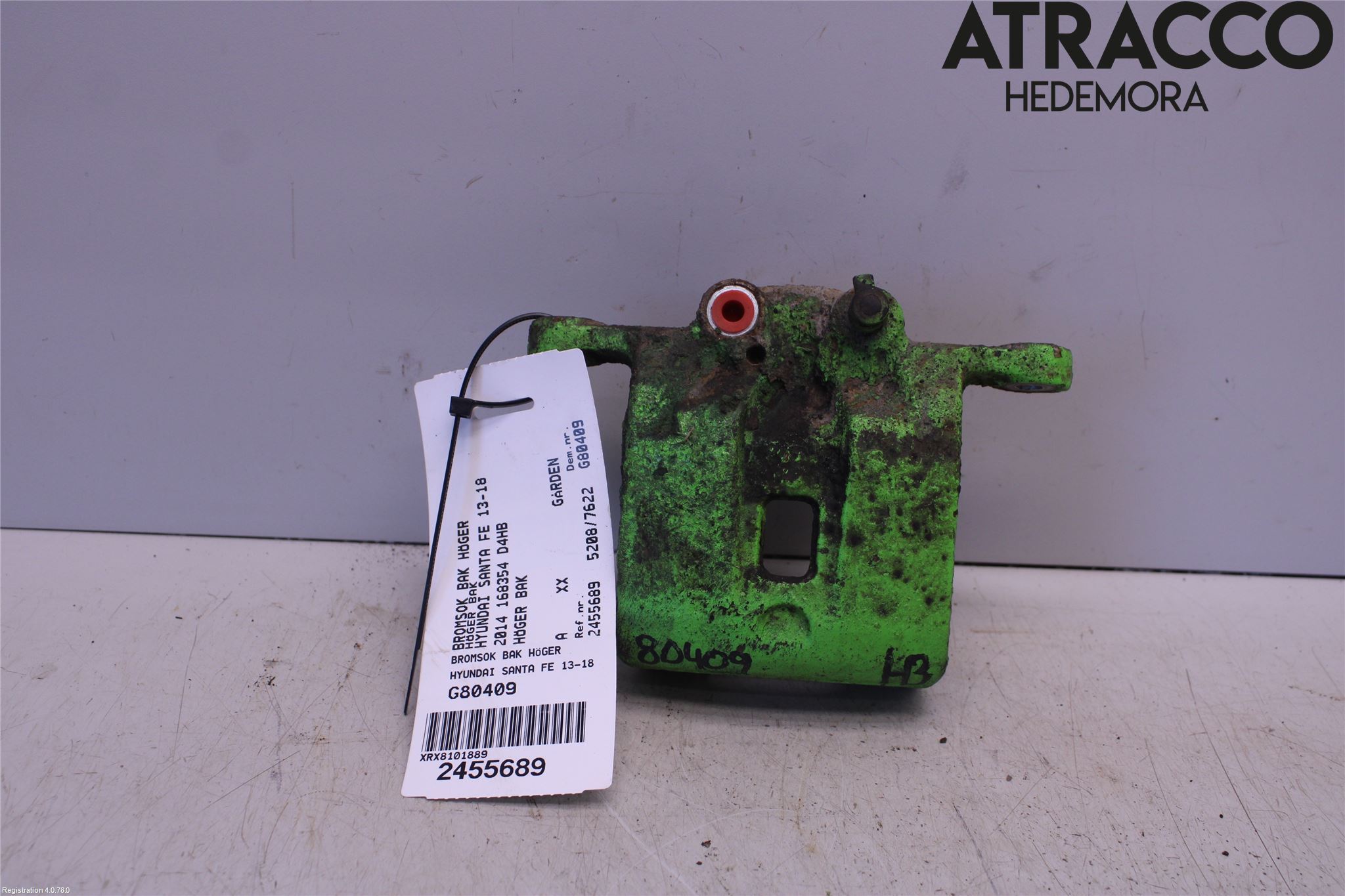 Hyundai SANTA FE 13-18 Bremsecaliper Bak Høyre