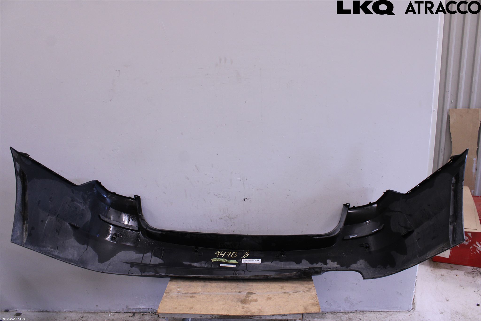BMW 5 F10/F11/F18 09-17 Støtfanger Bak Overtrekk