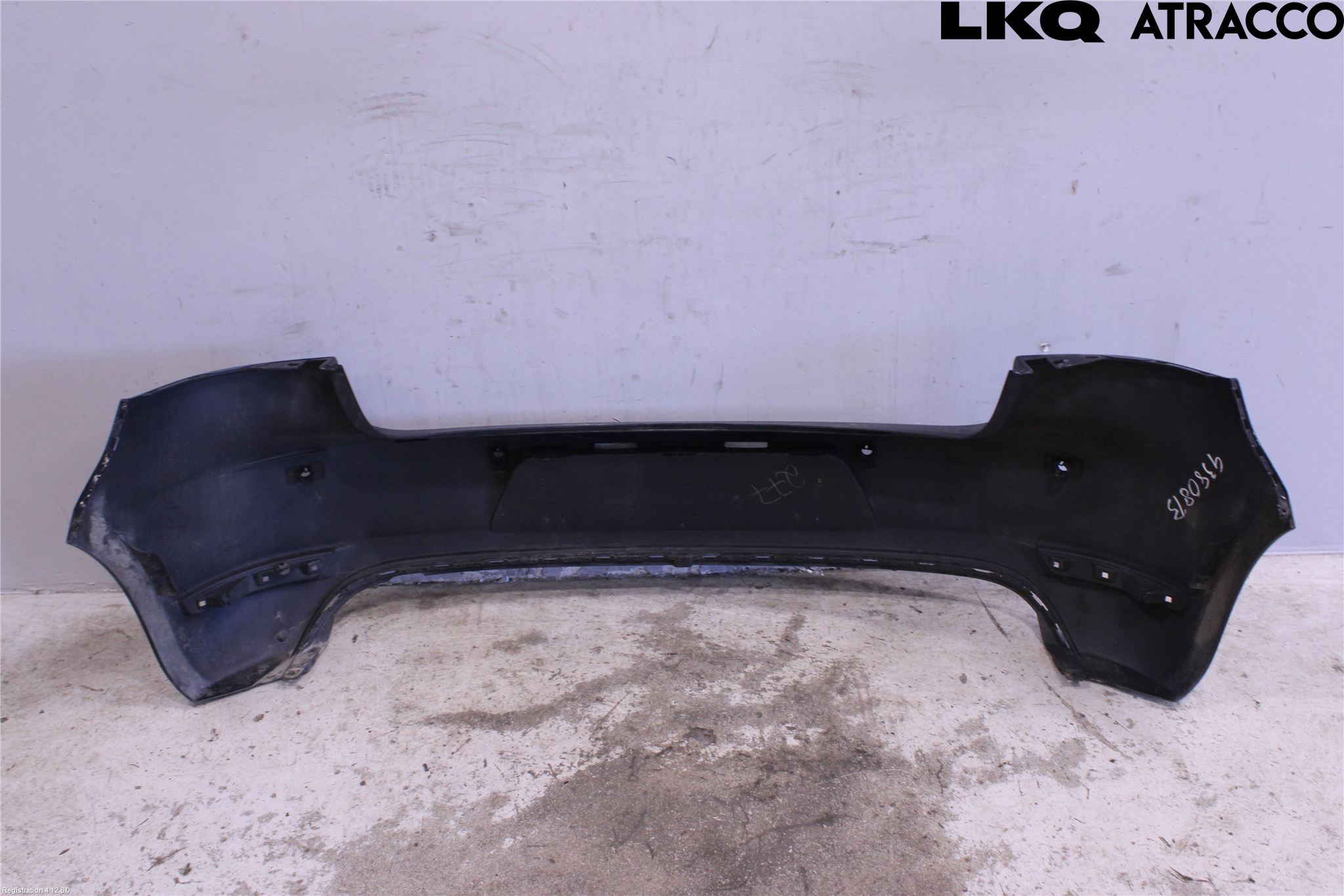 Volkswagen VW GOLF VI 09-13 Støtfanger Bak Overtrekk