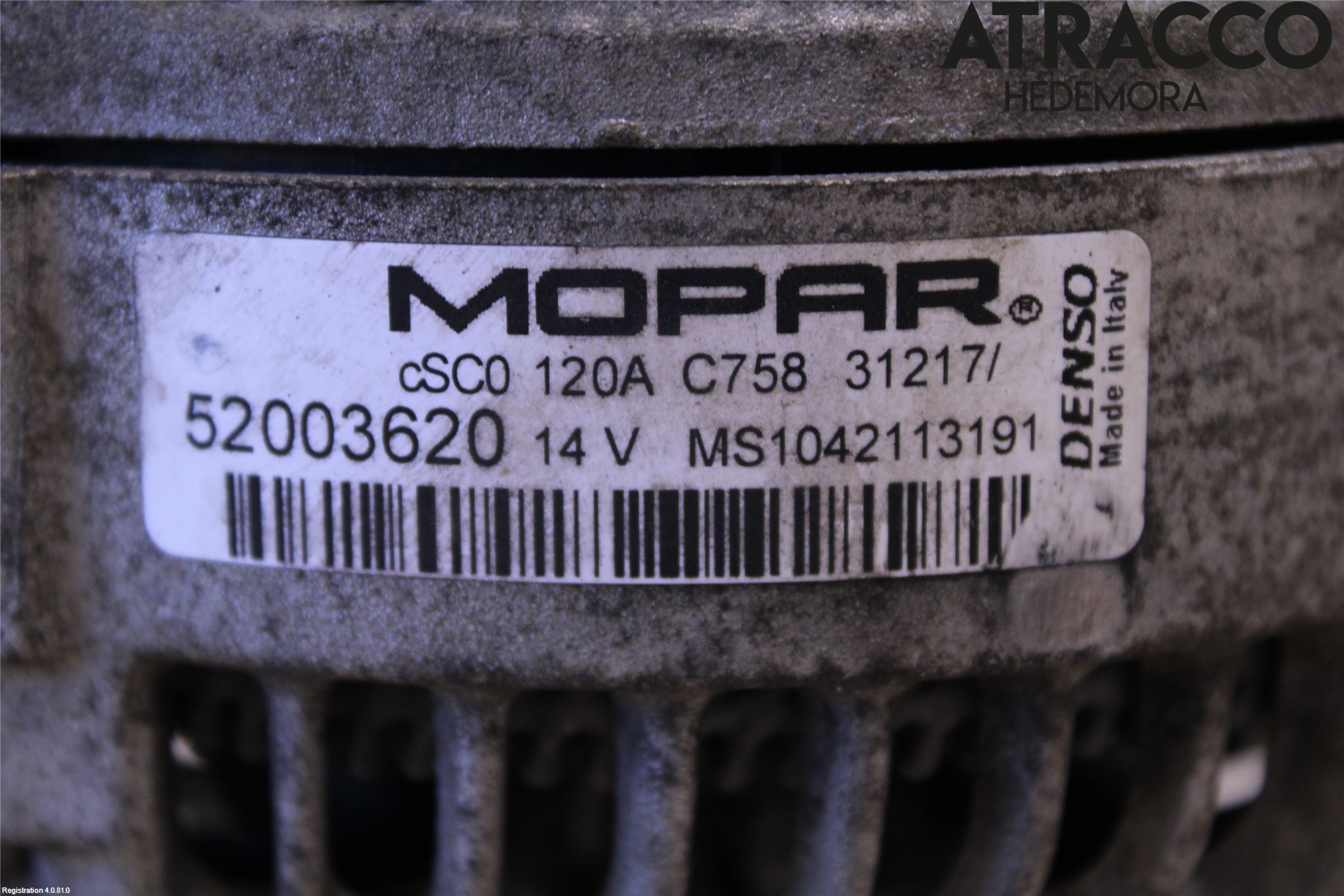 Opel COMBO D 12-18 Dynamo