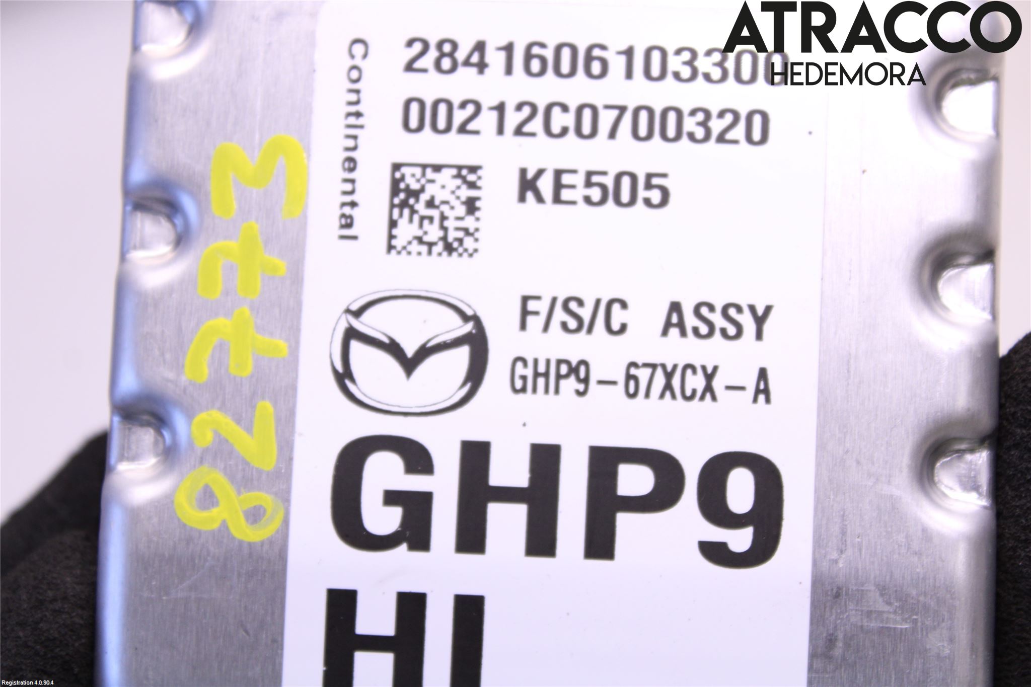 Mazda 6 13- Sensor Kollisjonsbeskyttelse