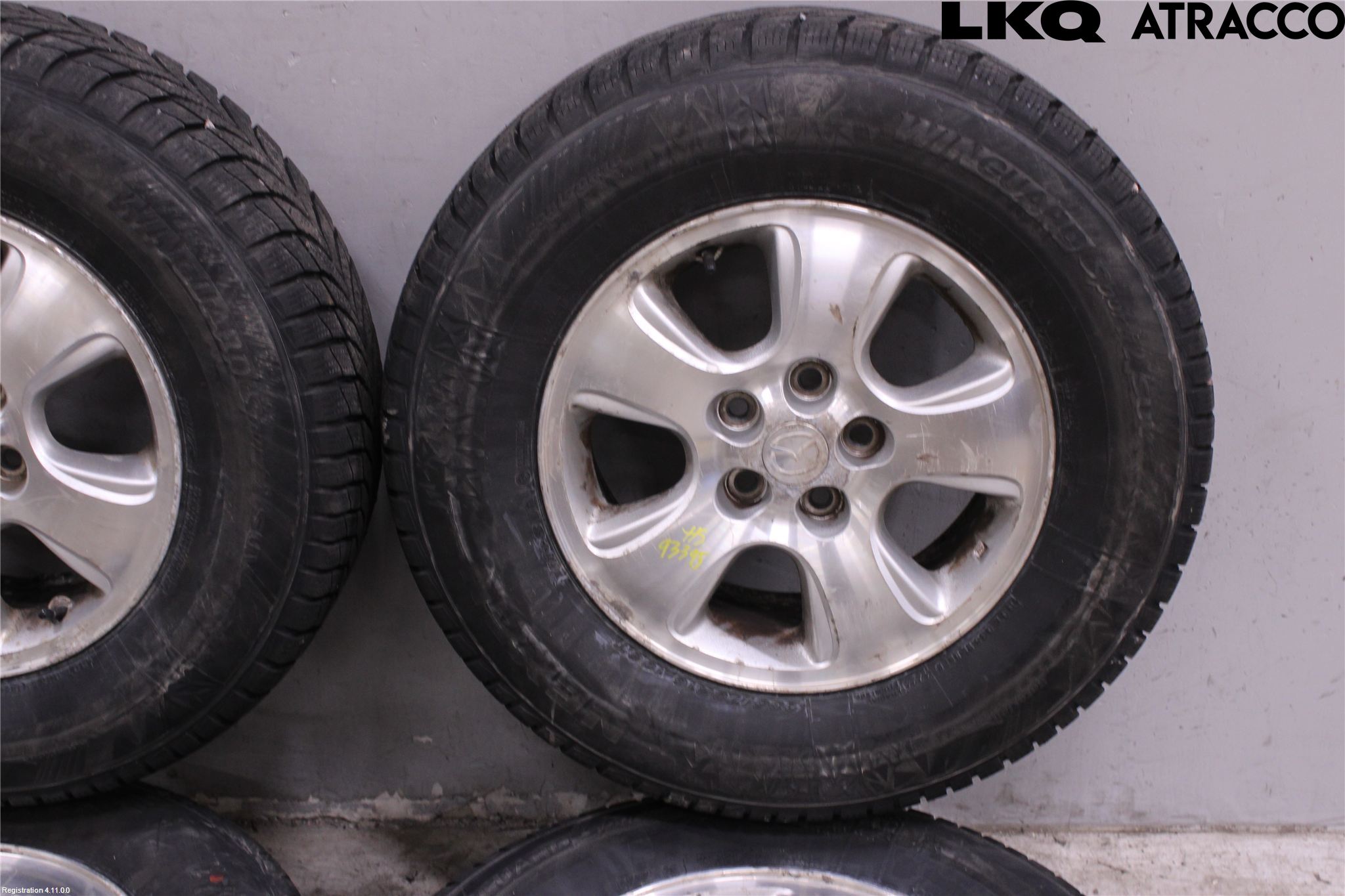 Mazda TRIBUTE Dekk Vinter På Alu Felg 4Stk