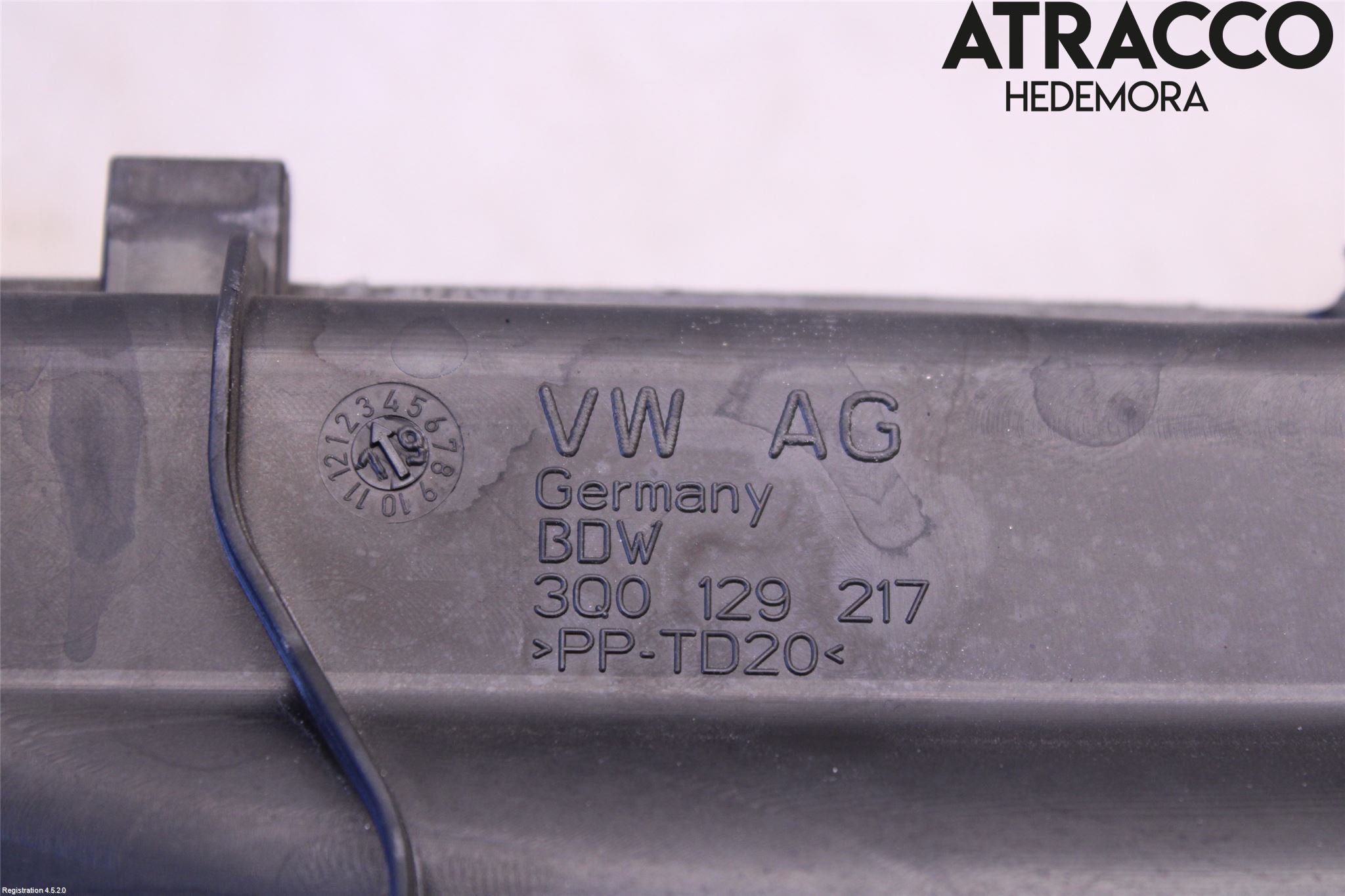 Audi A3/S3 8V 13-20 Inns Gummibelg - Slange