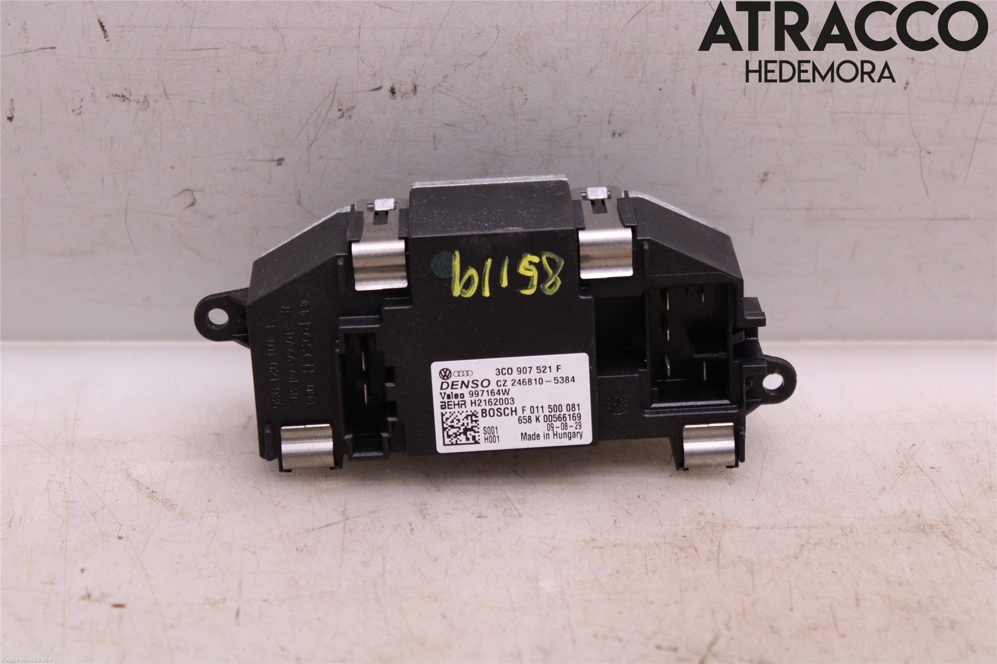Skoda OCTAVIA (1Z) 05-13 Varmeapparat Viftemotstand