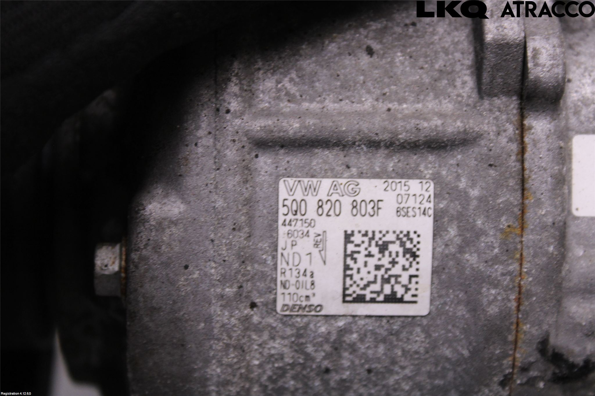 Audi A3/S3 8V 13-20 Varme Ac Kompressor