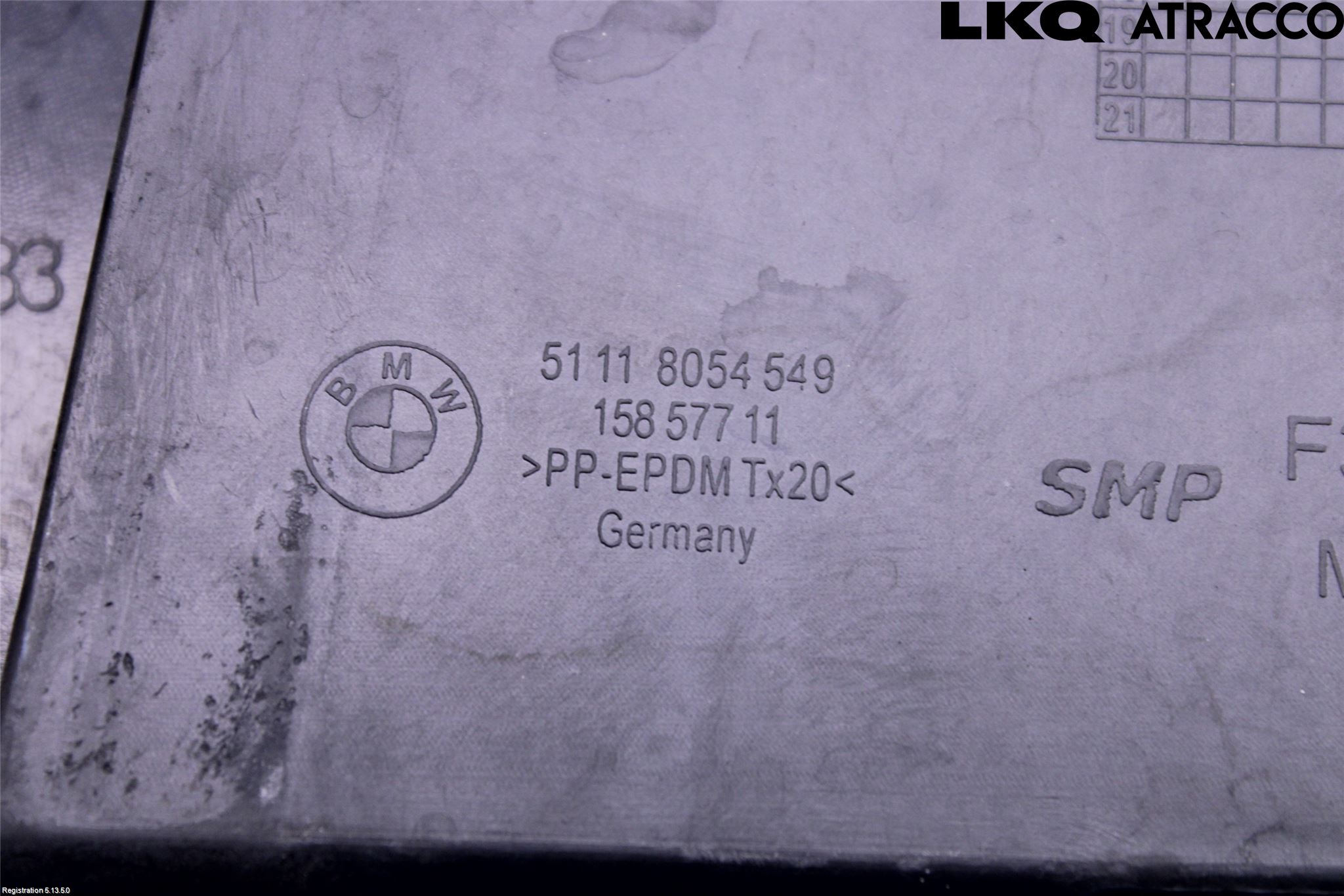 BMW 4 F32/F33/F82/F83 13-20 Frontlykt Kurve-Tåkelys Ramme
