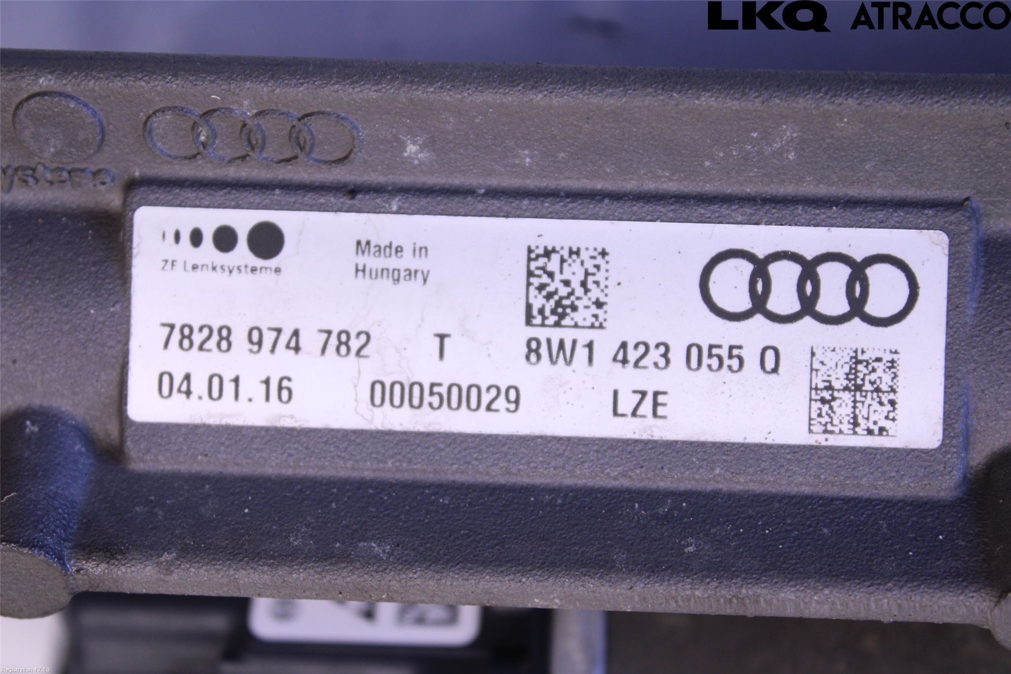 Audi A4/S4 B9 16-19 Styrväxel/Snäcka Elektrisk