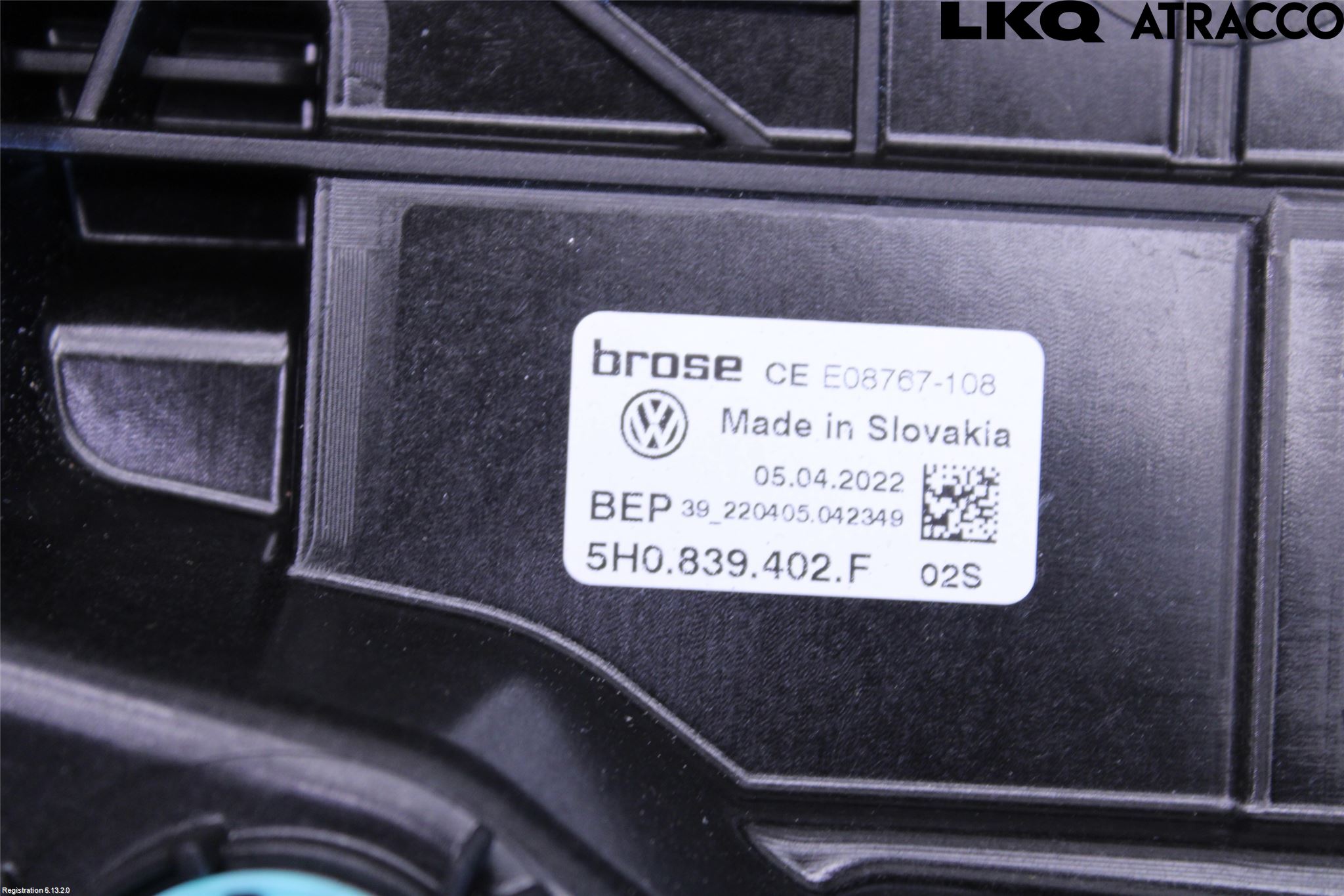 Volkswagen VW GOLF / E-GOLF VIII 20- Vindusheis El Komp