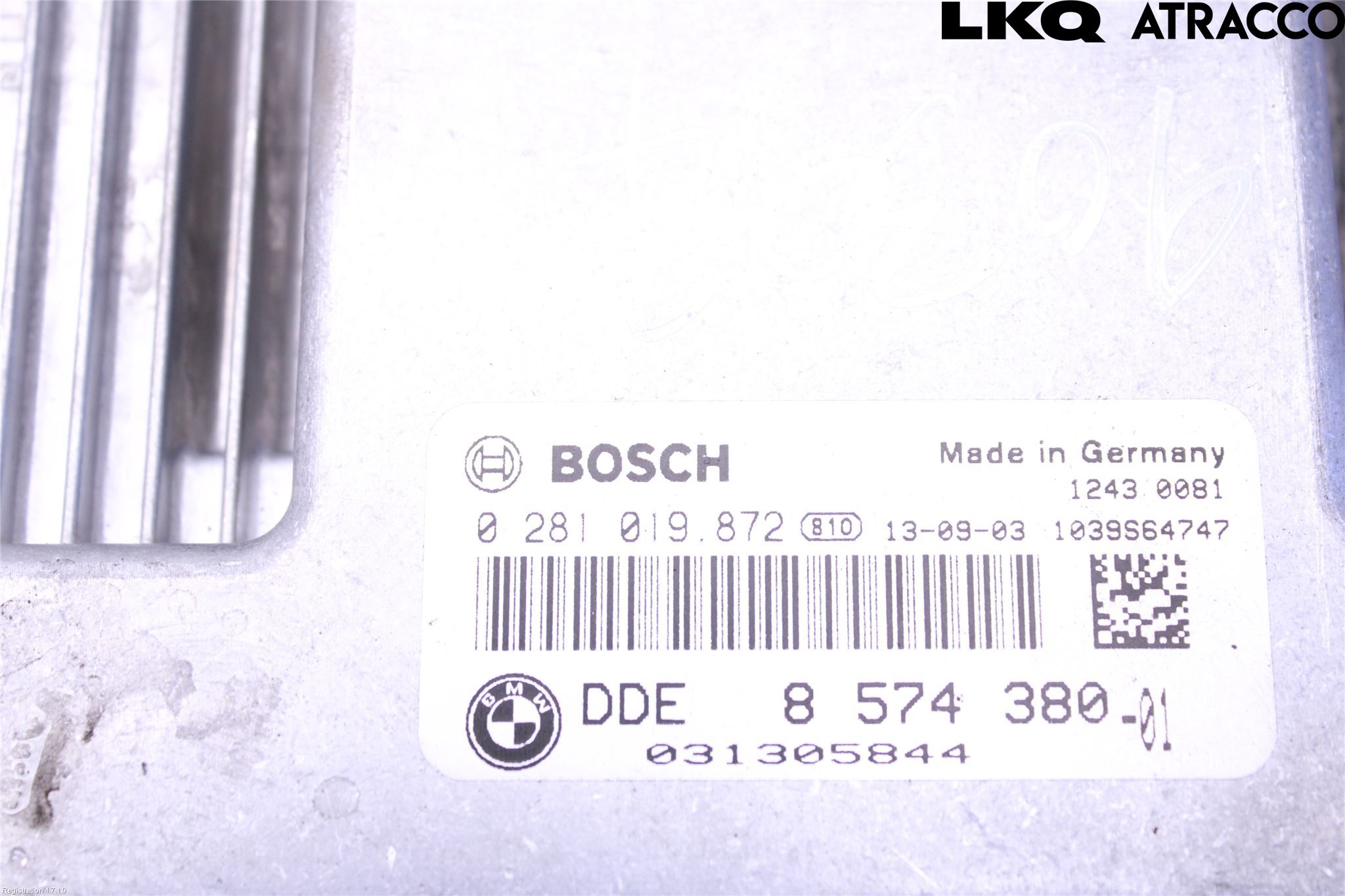 BMW 5 F10/F11/F18 09-17 Styreenhet Dieselpumpe