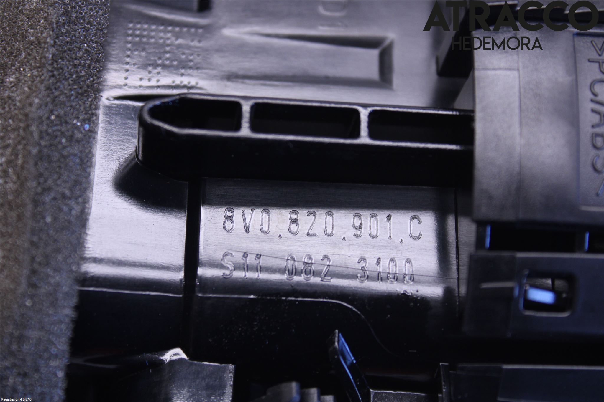 Audi A3/S3 8V 13-20 Dashbord Kanal - Dyse
